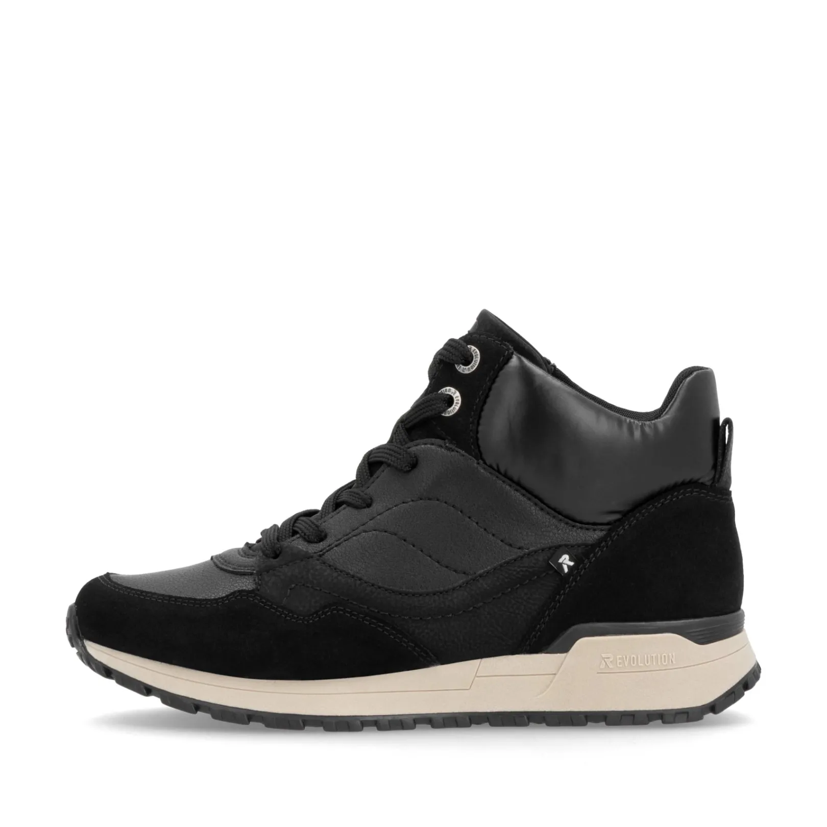 Rieker Sneaker<Damen Sneaker High asphalt Schwarz