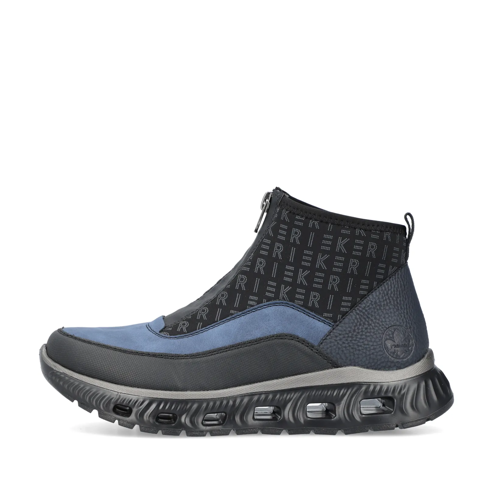 Rieker Sneaker<Damen Sneaker High asphalt-ozeanblau Schwarz