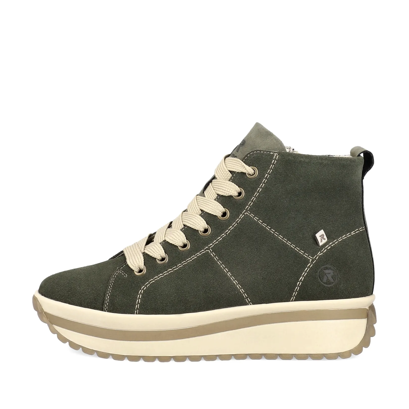 Rieker Sneaker<Damen Sneaker High blatt Grün