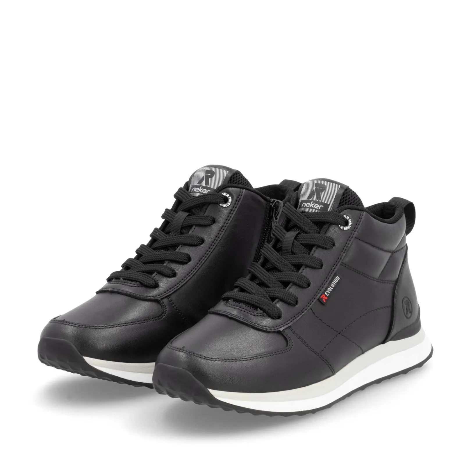 Rieker Sneaker<Damen Sneaker High matt Schwarz