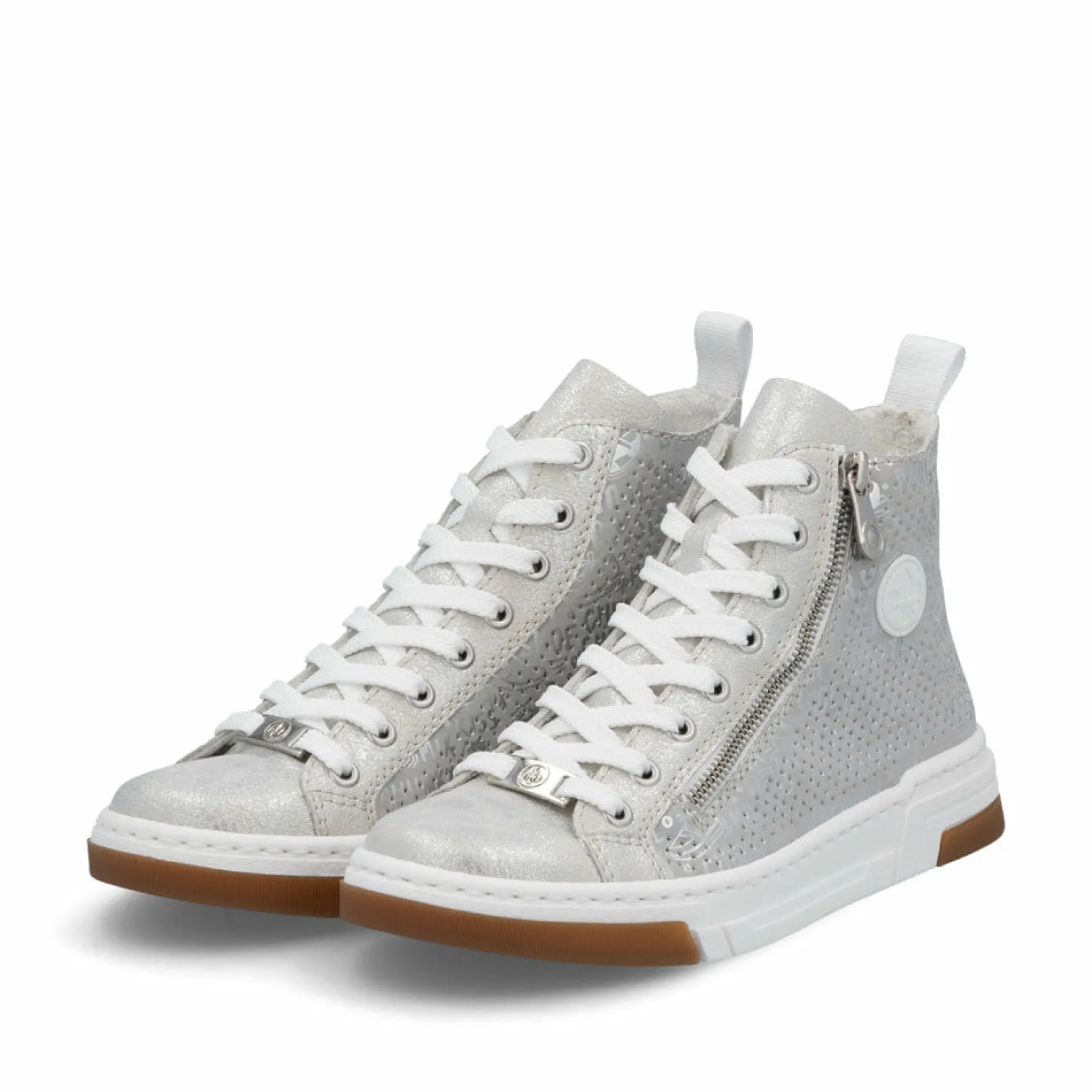 Rieker Sneaker<Damen Sneaker High silber Grau