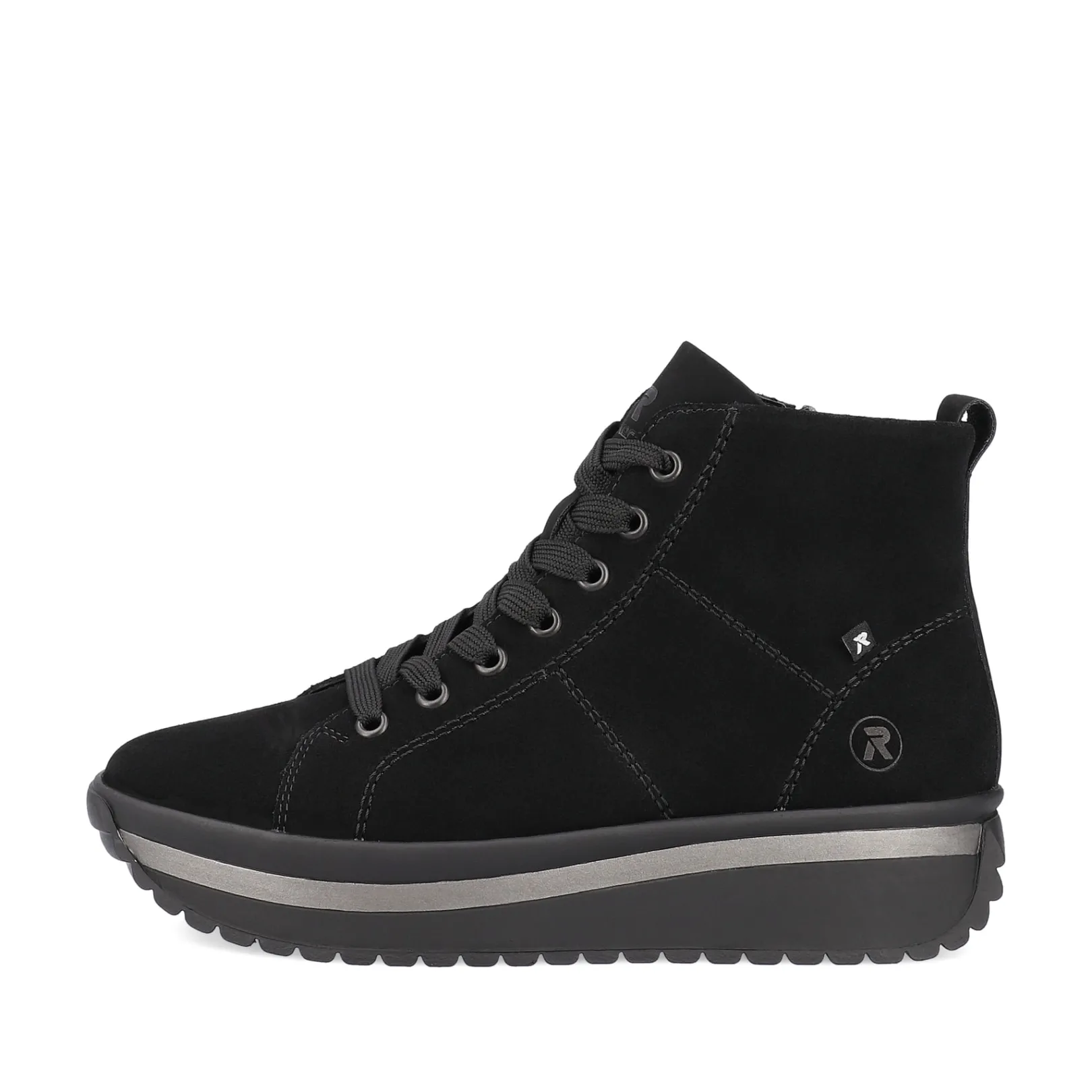 Rieker Sneaker<Damen Sneaker High tief Schwarz