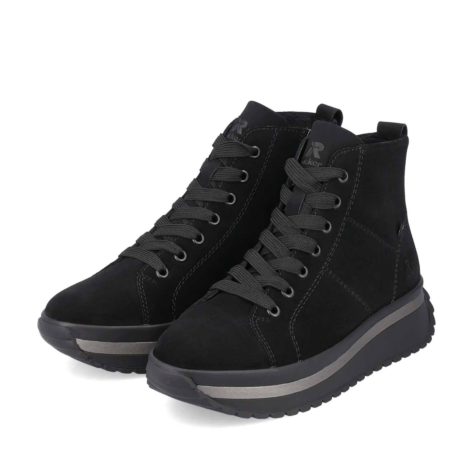 Rieker Sneaker<Damen Sneaker High tief Schwarz