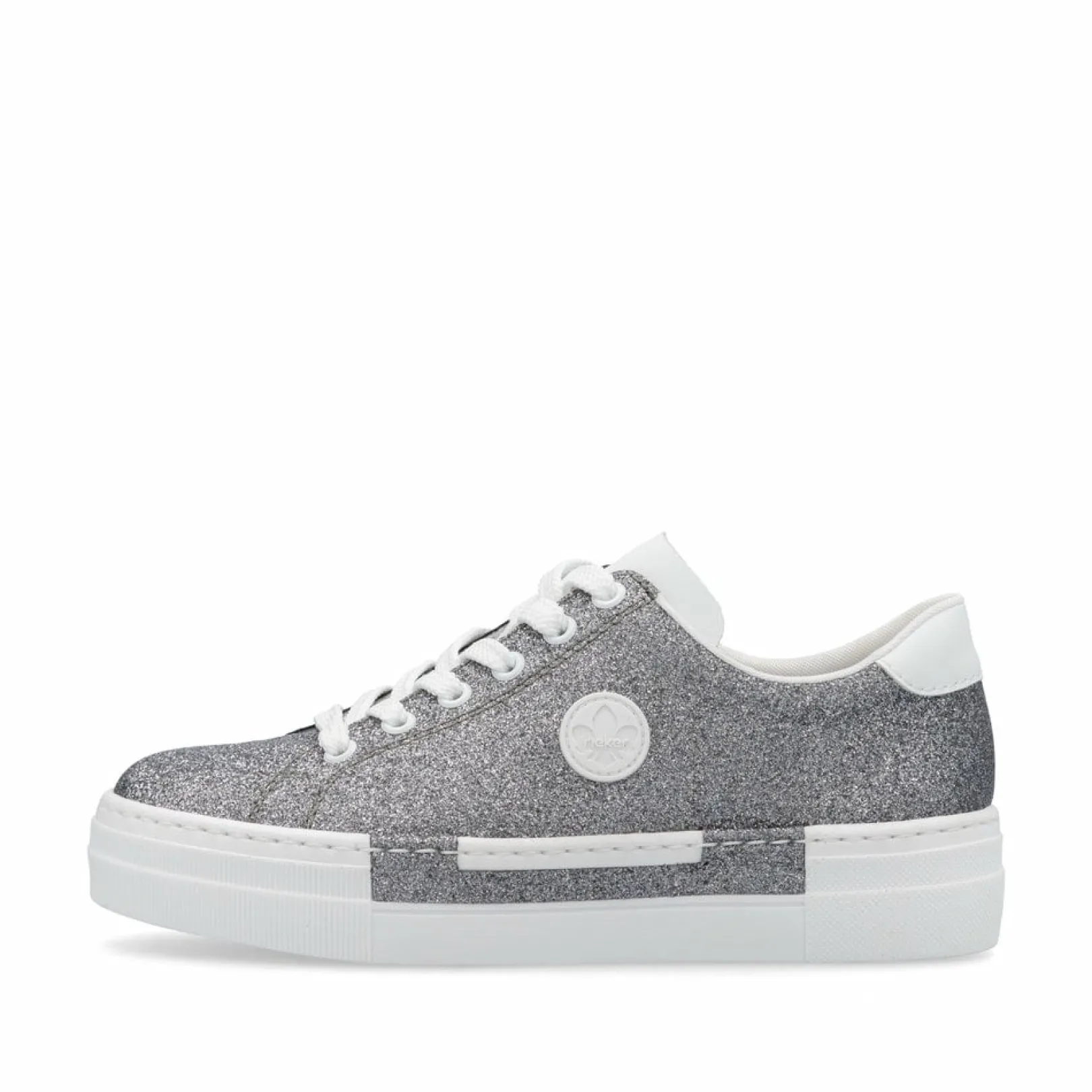 Rieker Sneaker<Damen Sneaker Low Silber/platin