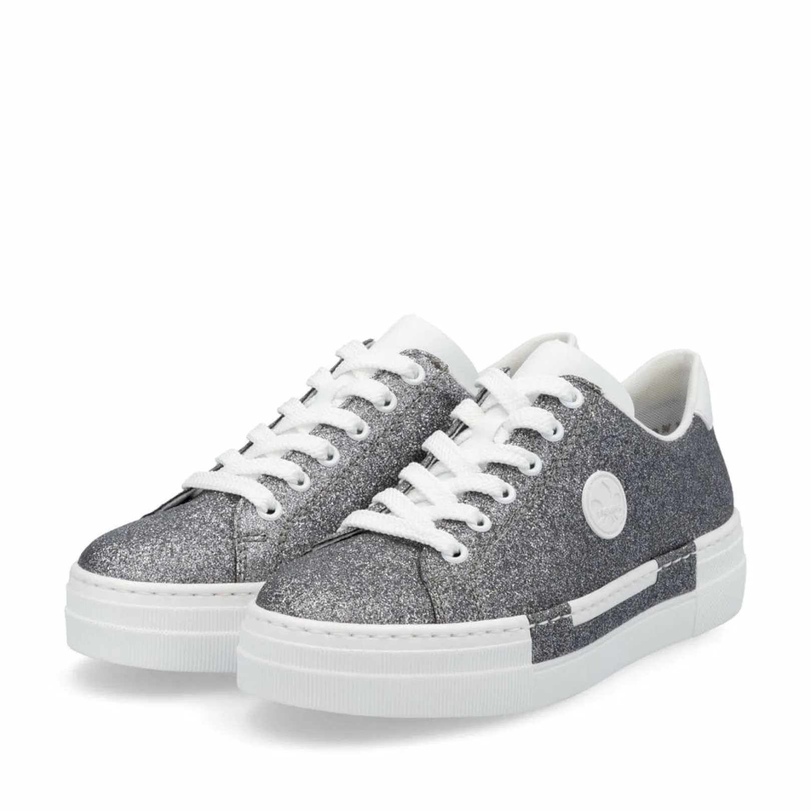 Rieker Sneaker<Damen Sneaker Low Silber/platin