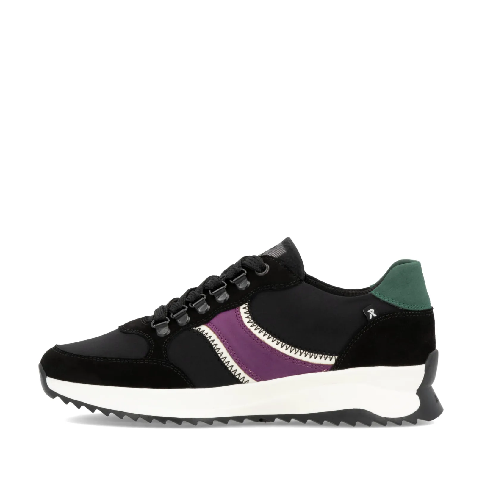 Rieker Sneaker<Damen Sneaker Low asphalt Schwarz