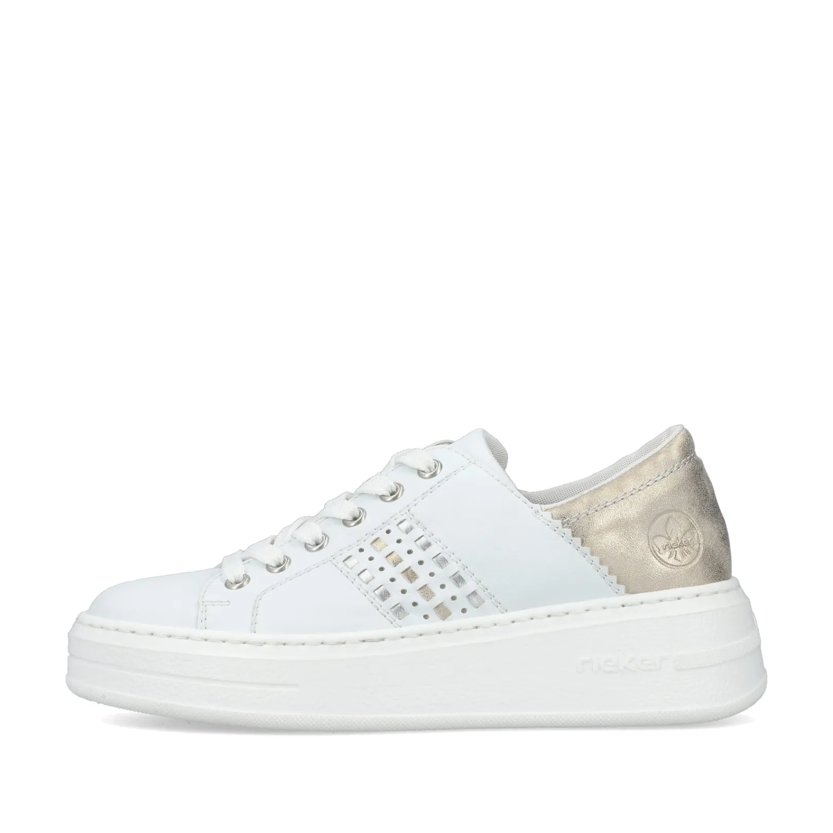 Rieker Sneaker<Damen Sneaker Low brilliant Weiss