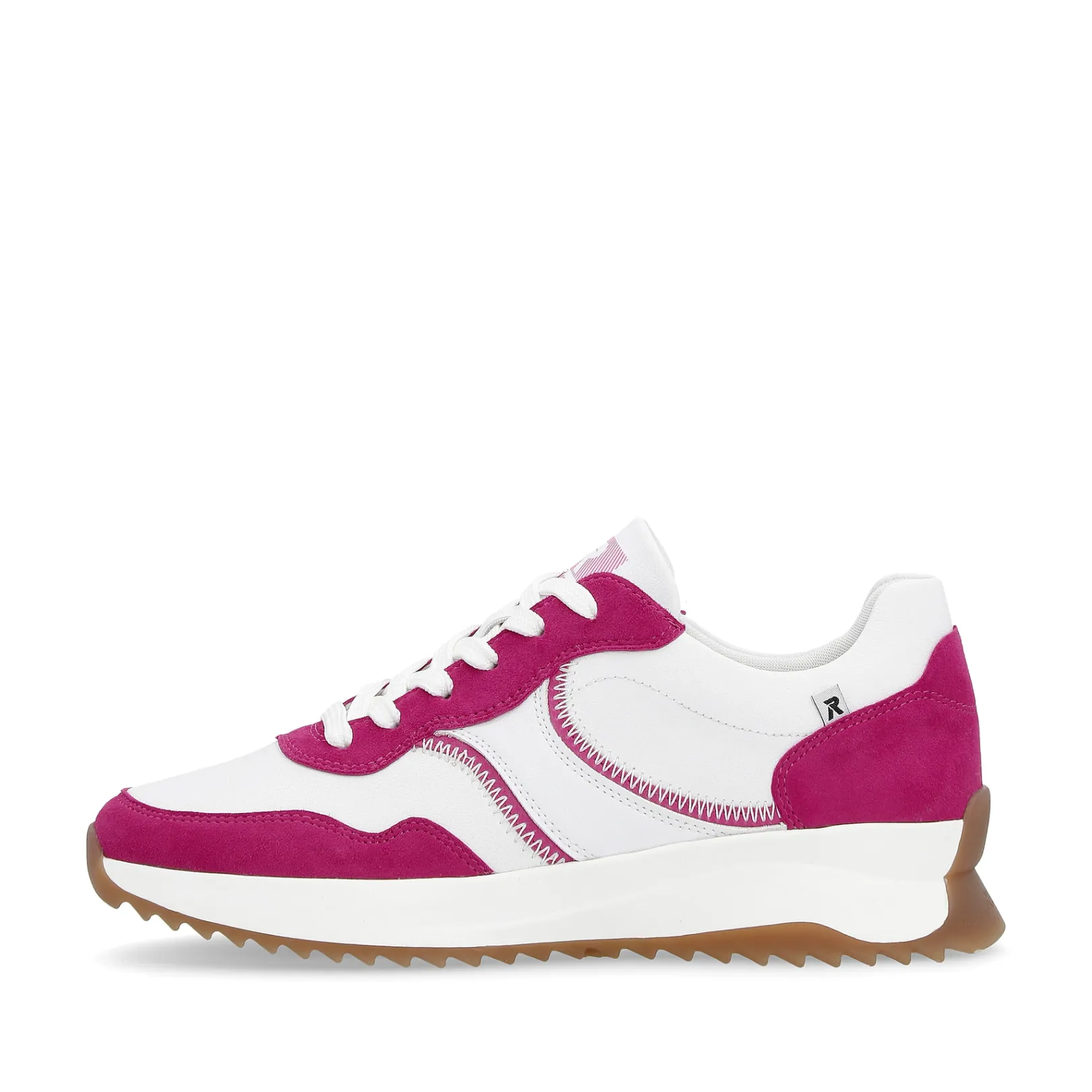 Rieker Sneaker<Damen Sneaker Low clear-white fuchsia Weiss