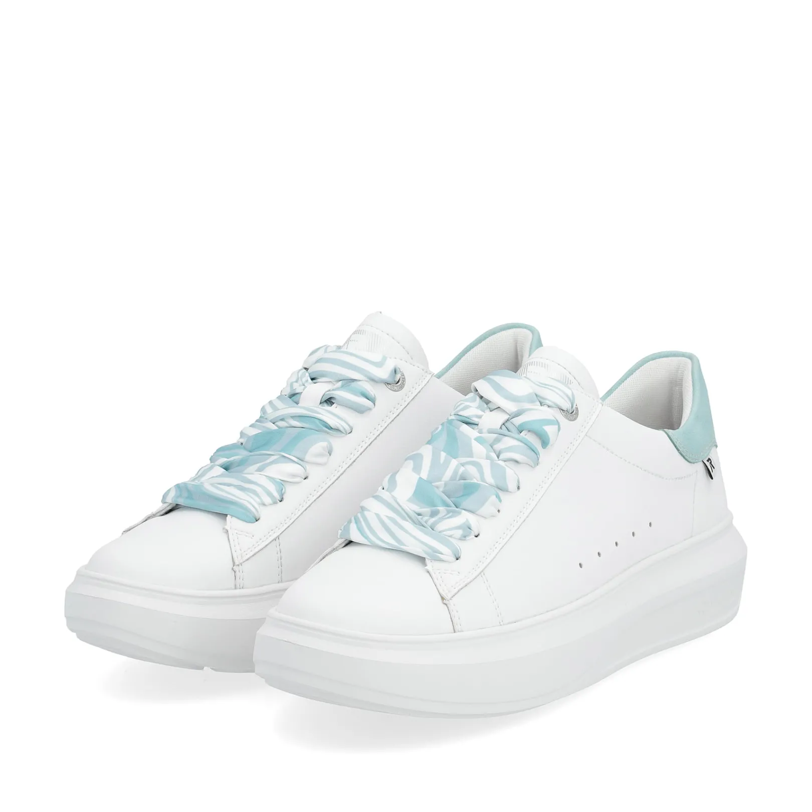 Rieker Sneaker<Damen Sneaker Low clear-white ice-blue Weiss