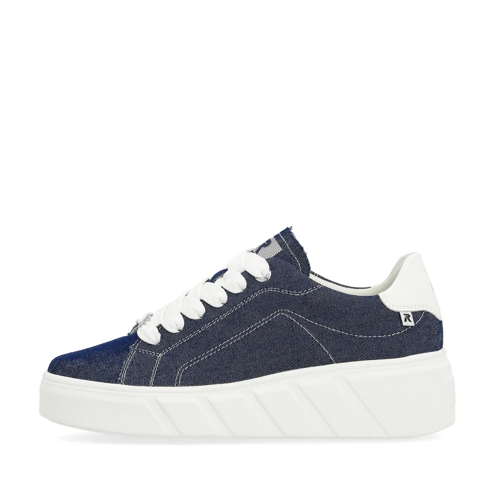 Rieker Sneaker<Damen Sneaker Low denim Blau