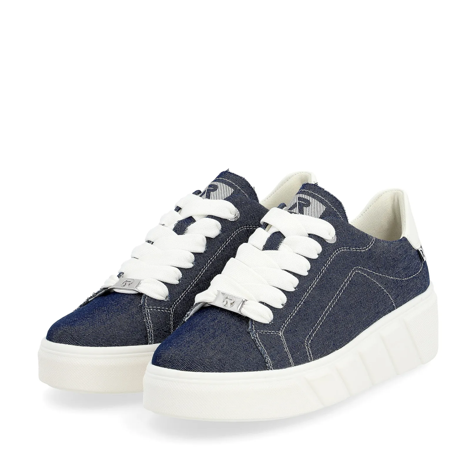 Rieker Sneaker<Damen Sneaker Low denim Blau