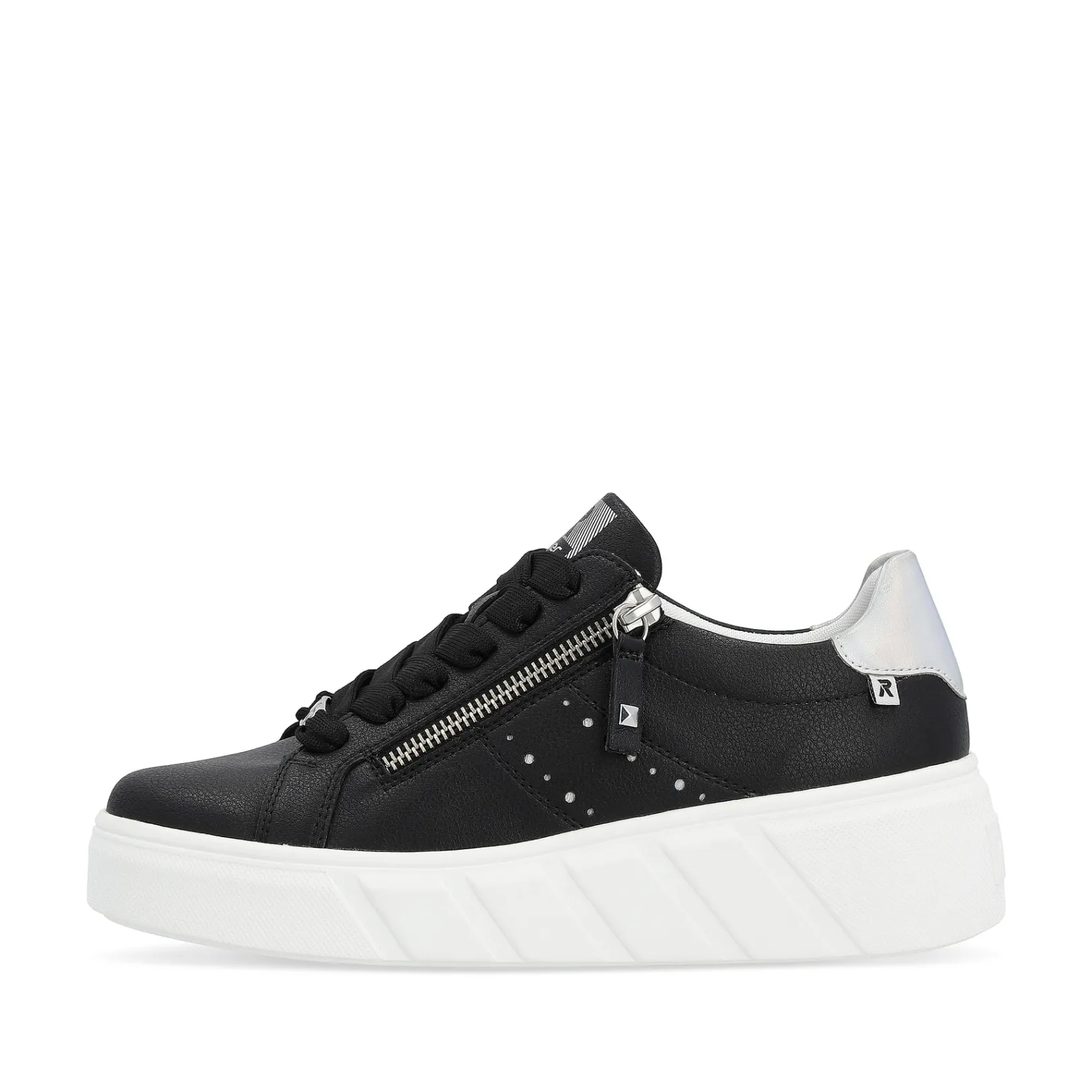 Rieker Sneaker<Damen Sneaker Low diamond black Schwarz