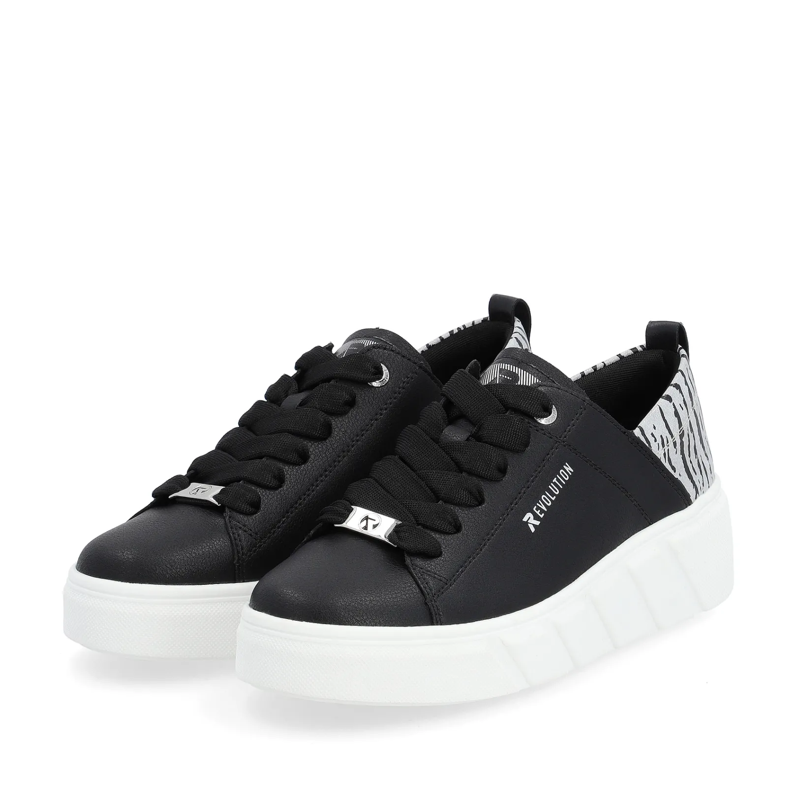 Rieker Sneaker<Damen Sneaker Low diamond black Schwarz