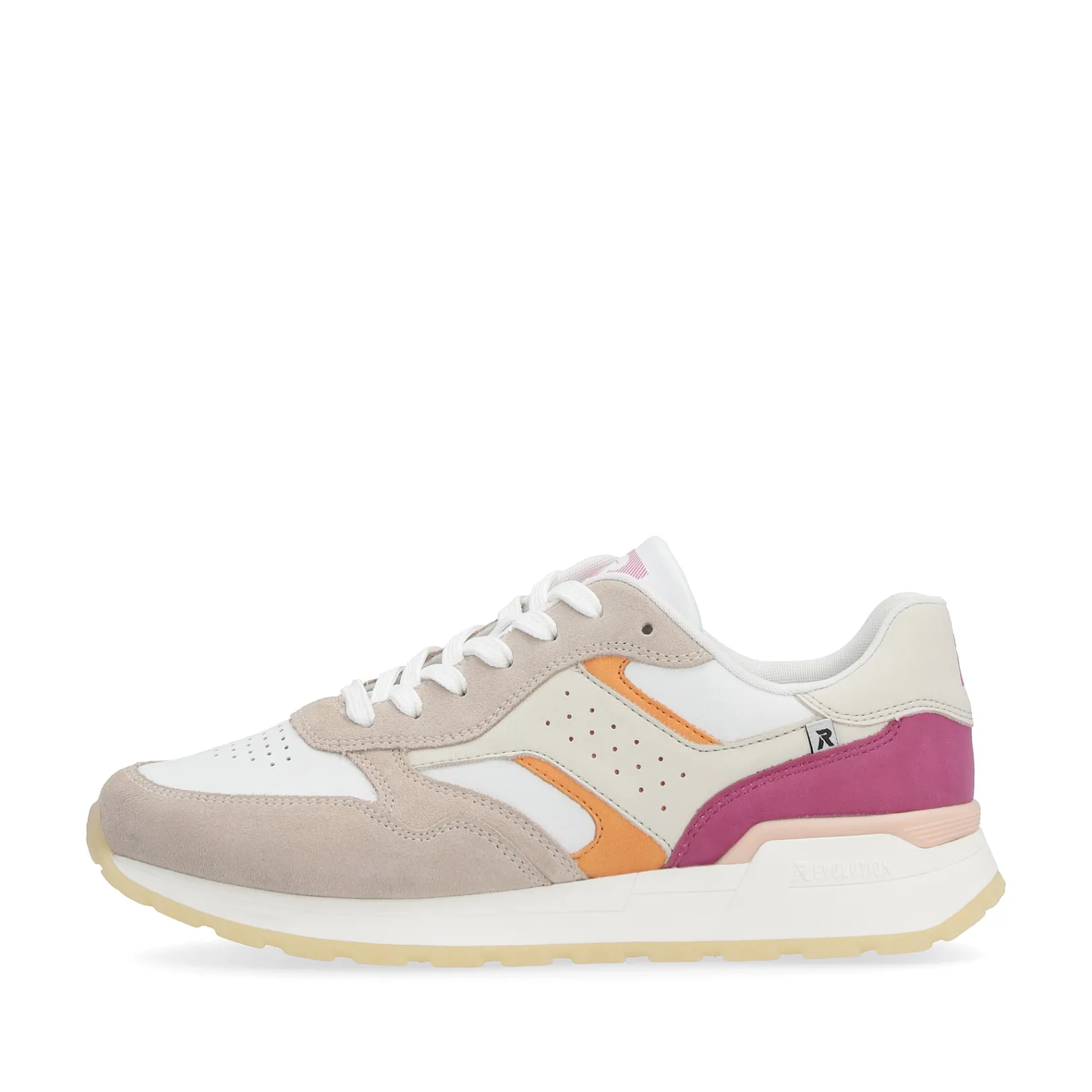 Rieker Sneaker<Damen Sneaker Low light- fuchsia apricot Beige