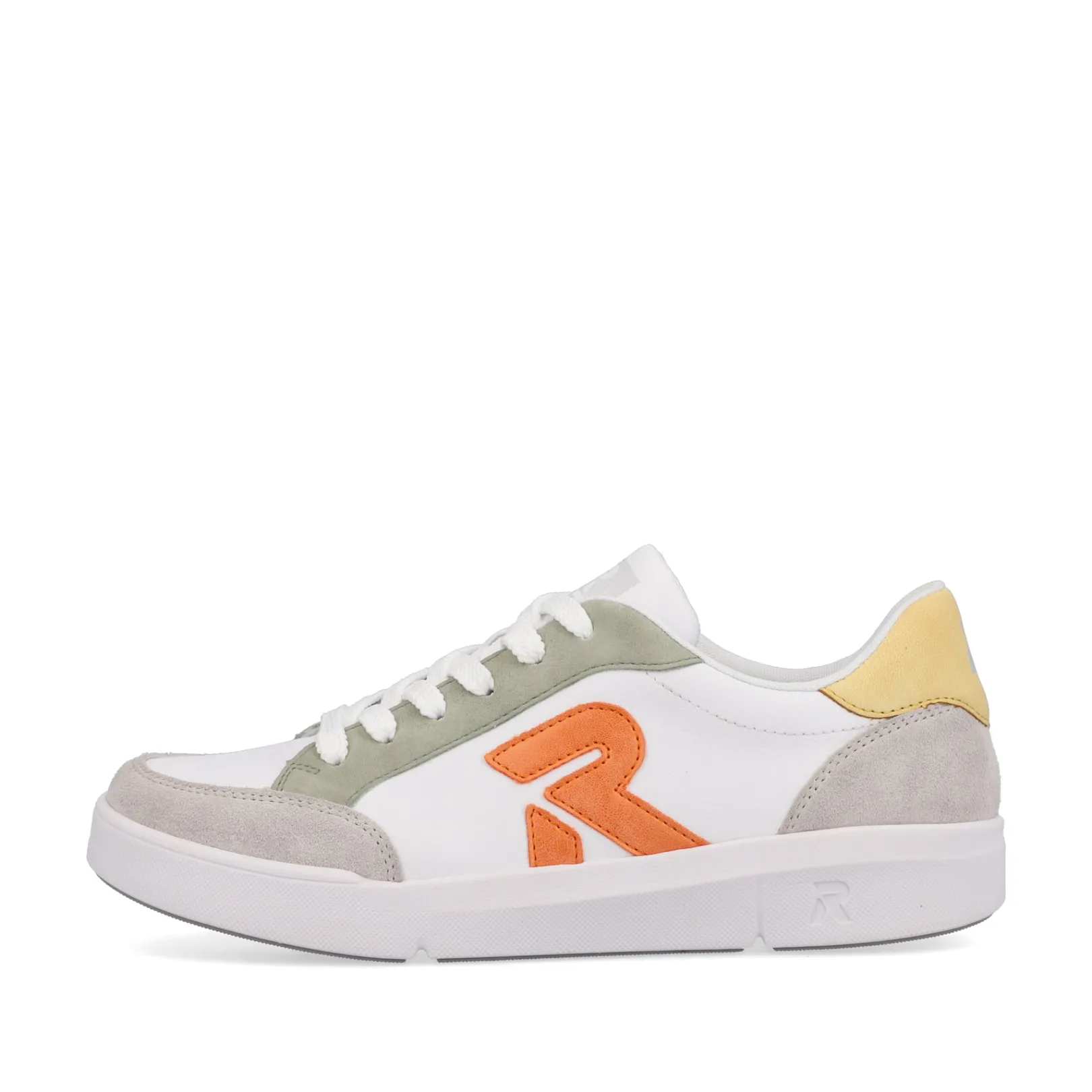 Rieker Sneaker<Damen Sneaker Low swan-white arctic-grey Weiss