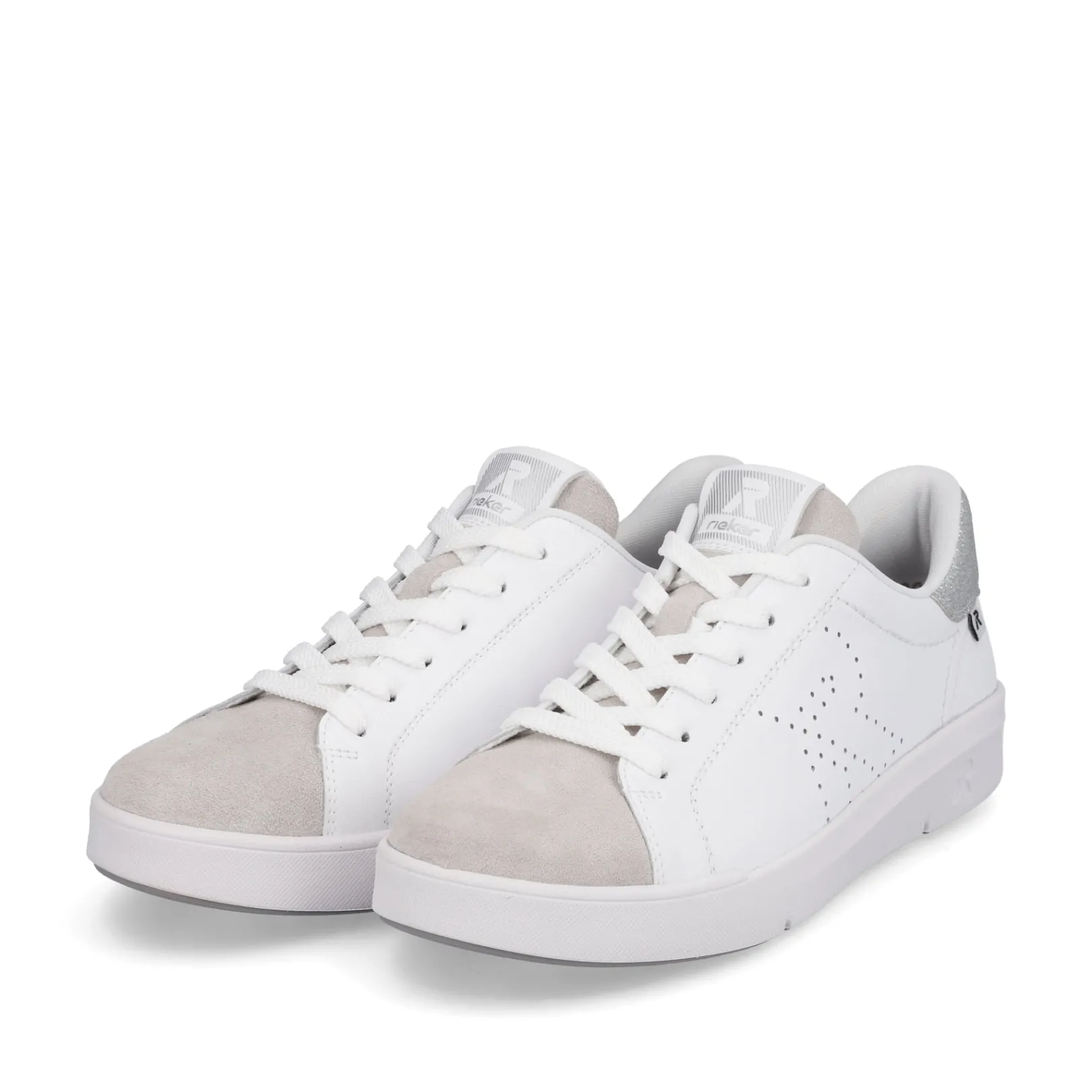 Rieker Sneaker<Damen Sneaker Low swan-white beige Weiss