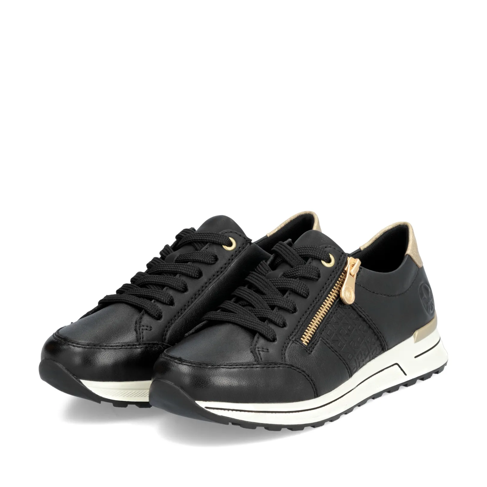 Rieker Sneaker<Damen Sneaker Low tief-gold Schwarz