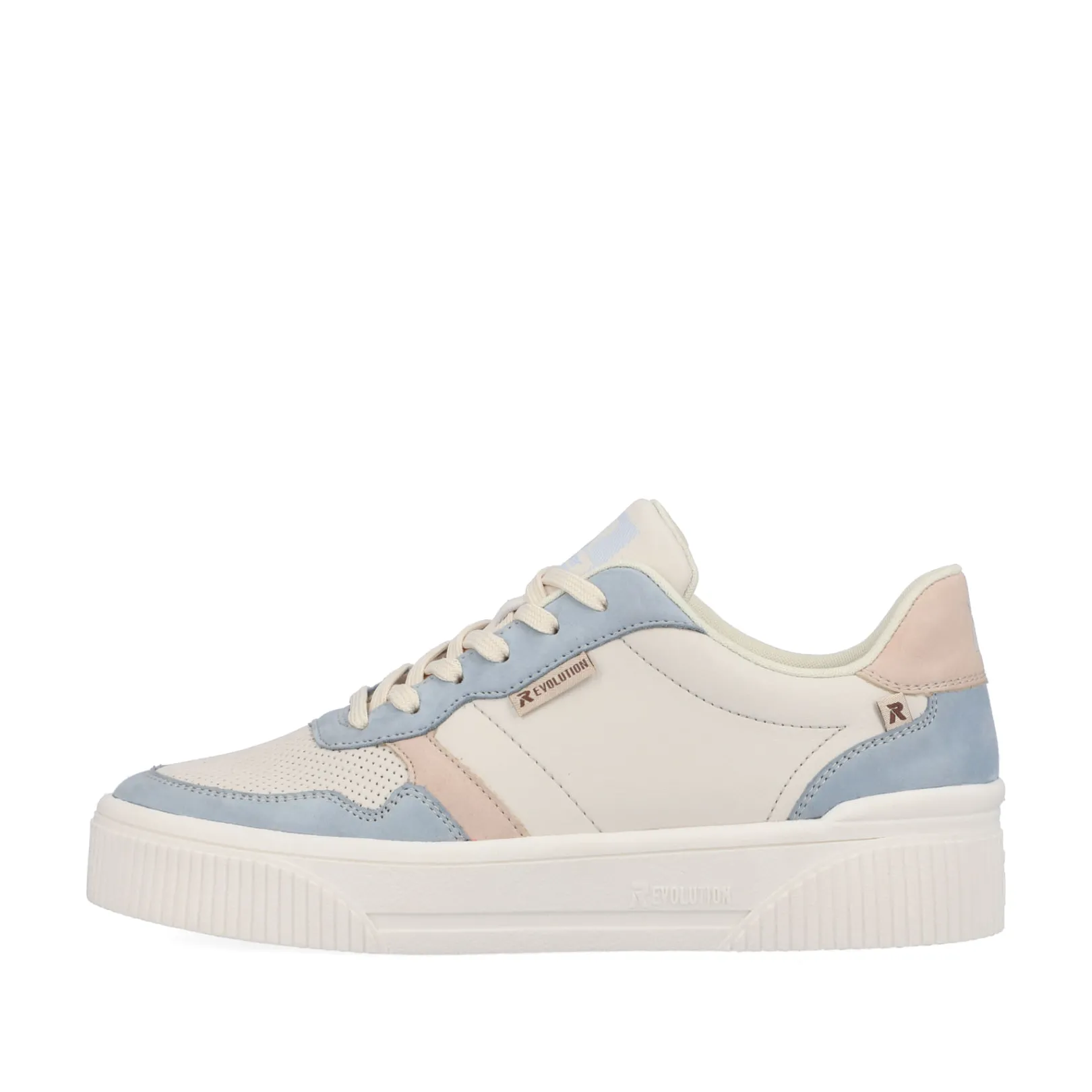 Rieker Sneaker<Damen Sneaker Low vanilla-white light-blue Weiss