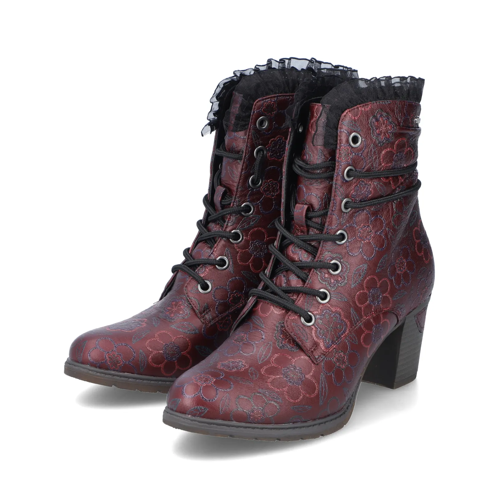 Rieker Stiefeletten & Boots<Damen Stiefeletten bordeaux Rot