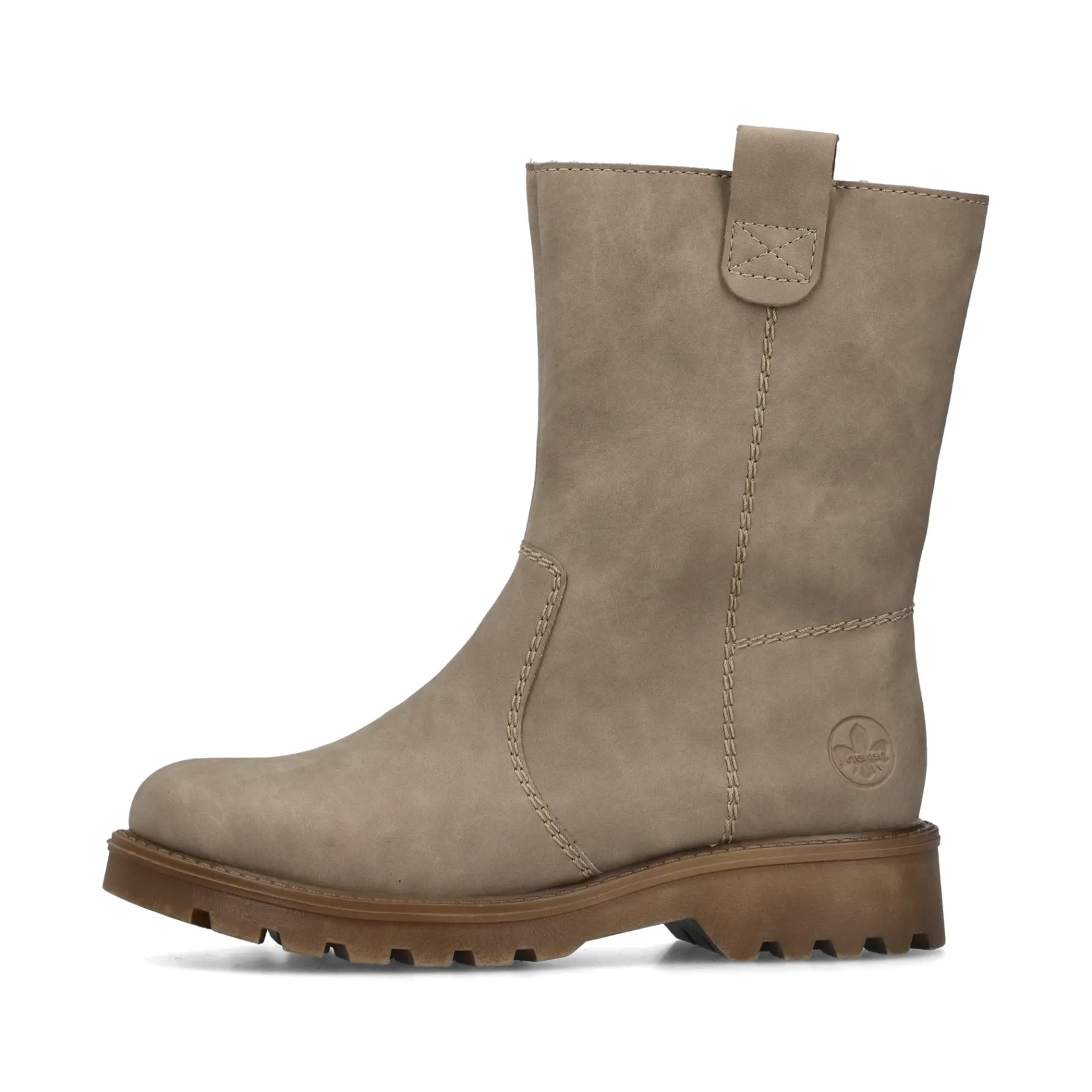 Rieker Stiefeletten & Boots<Damen Stiefeletten creme Beige