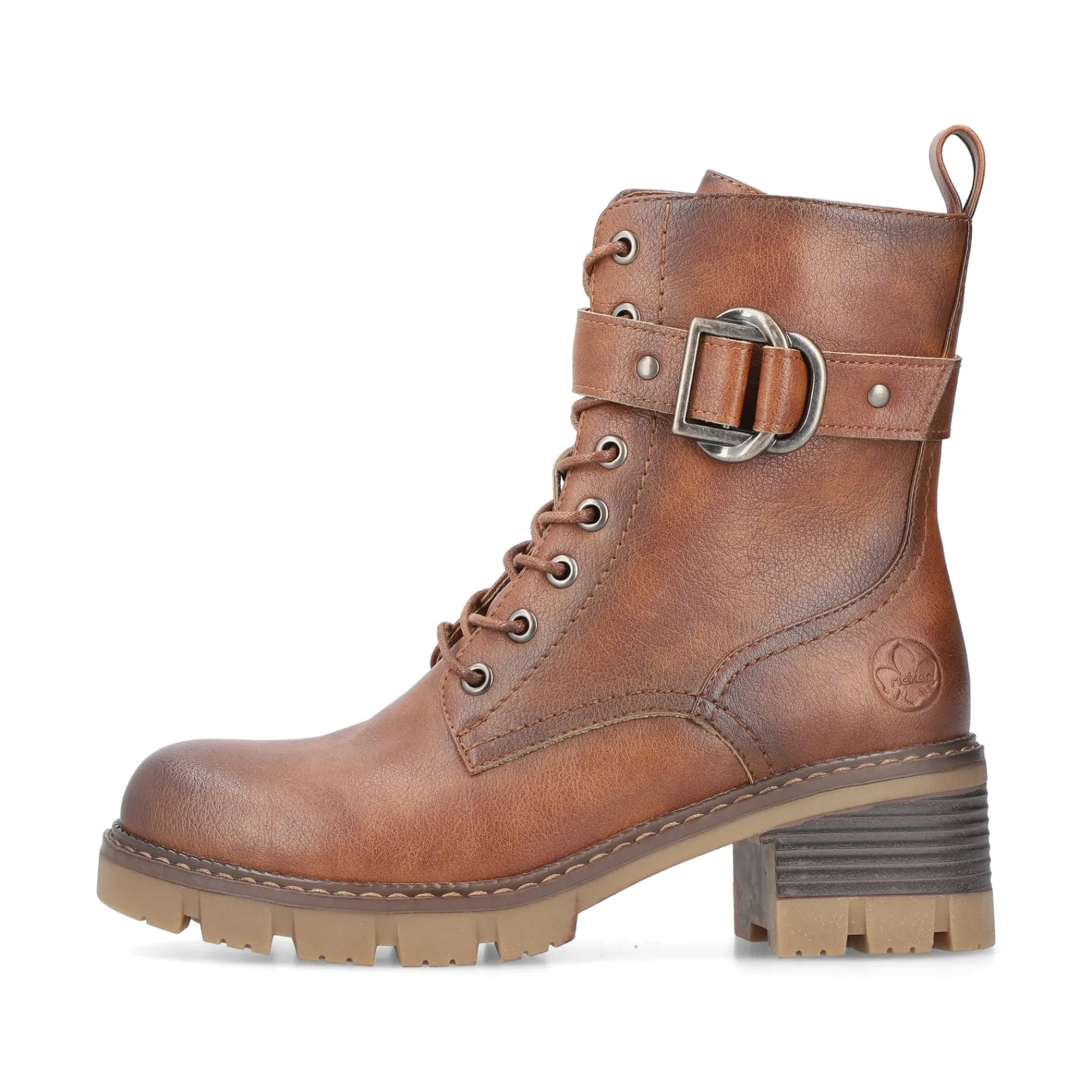 Rieker Stiefeletten & Boots<Damen Stiefeletten fuchs Braun