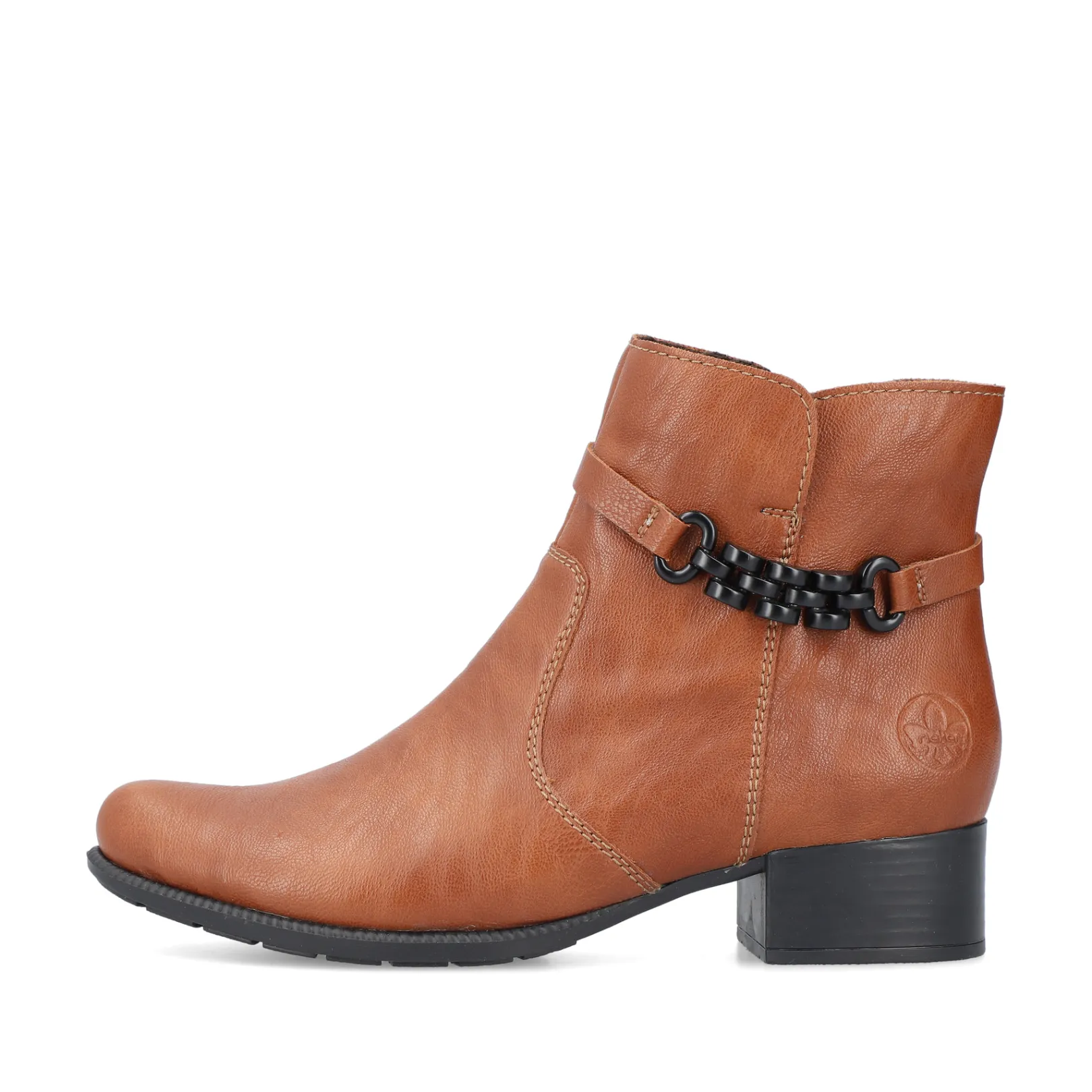 Rieker Stiefeletten & Boots<Damen Stiefeletten fuchs Braun