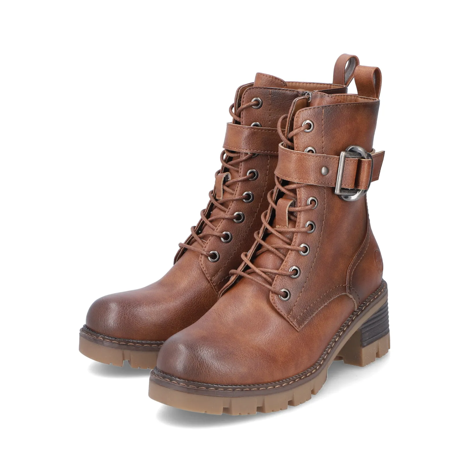 Rieker Stiefeletten & Boots<Damen Stiefeletten fuchs Braun