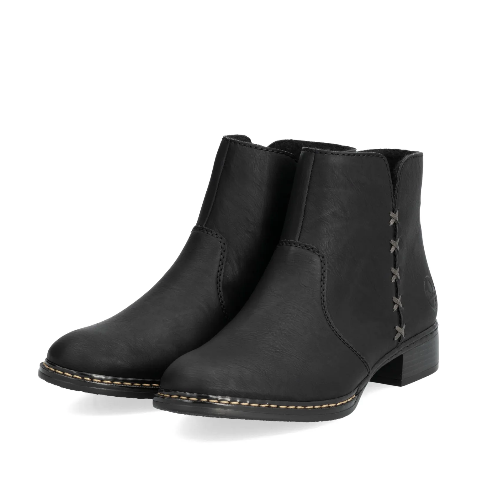 Rieker Stiefeletten & Boots<Damen Stiefeletten graphit Schwarz