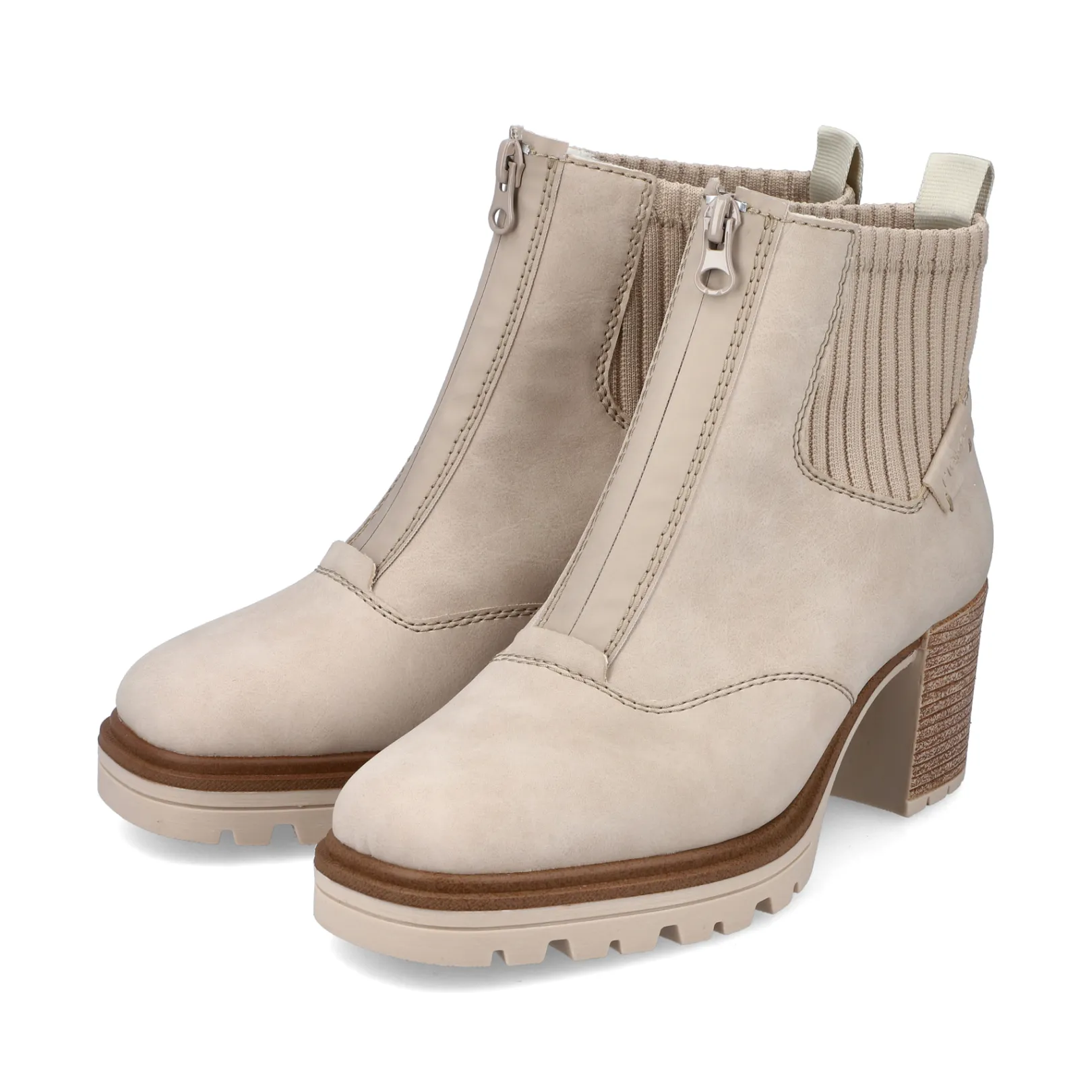 Rieker Stiefeletten & Boots<Damen Stiefeletten grau Beige