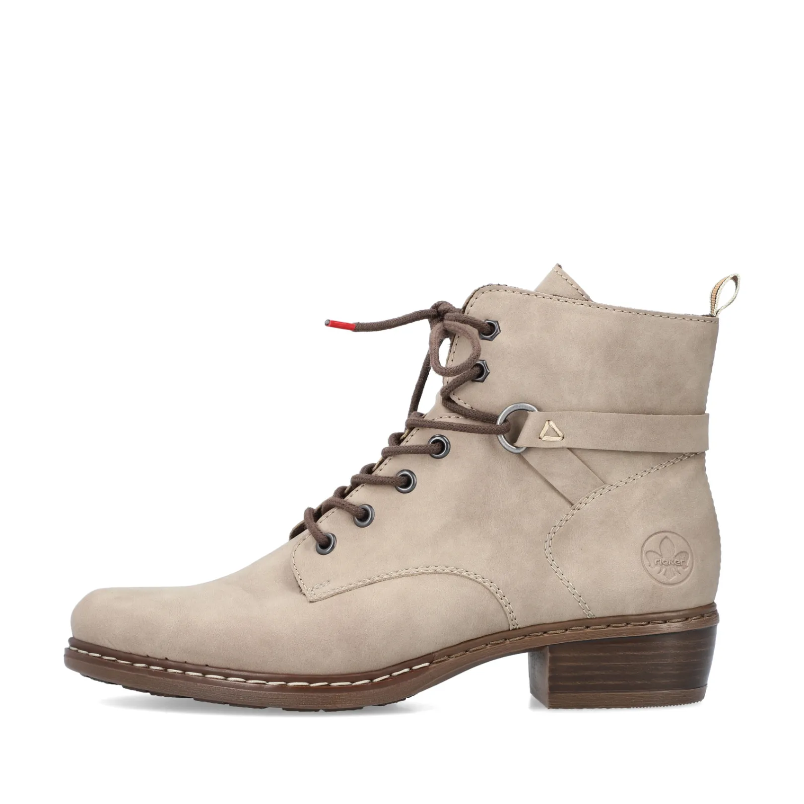 Rieker Stiefeletten & Boots<Damen Stiefeletten hell Beige