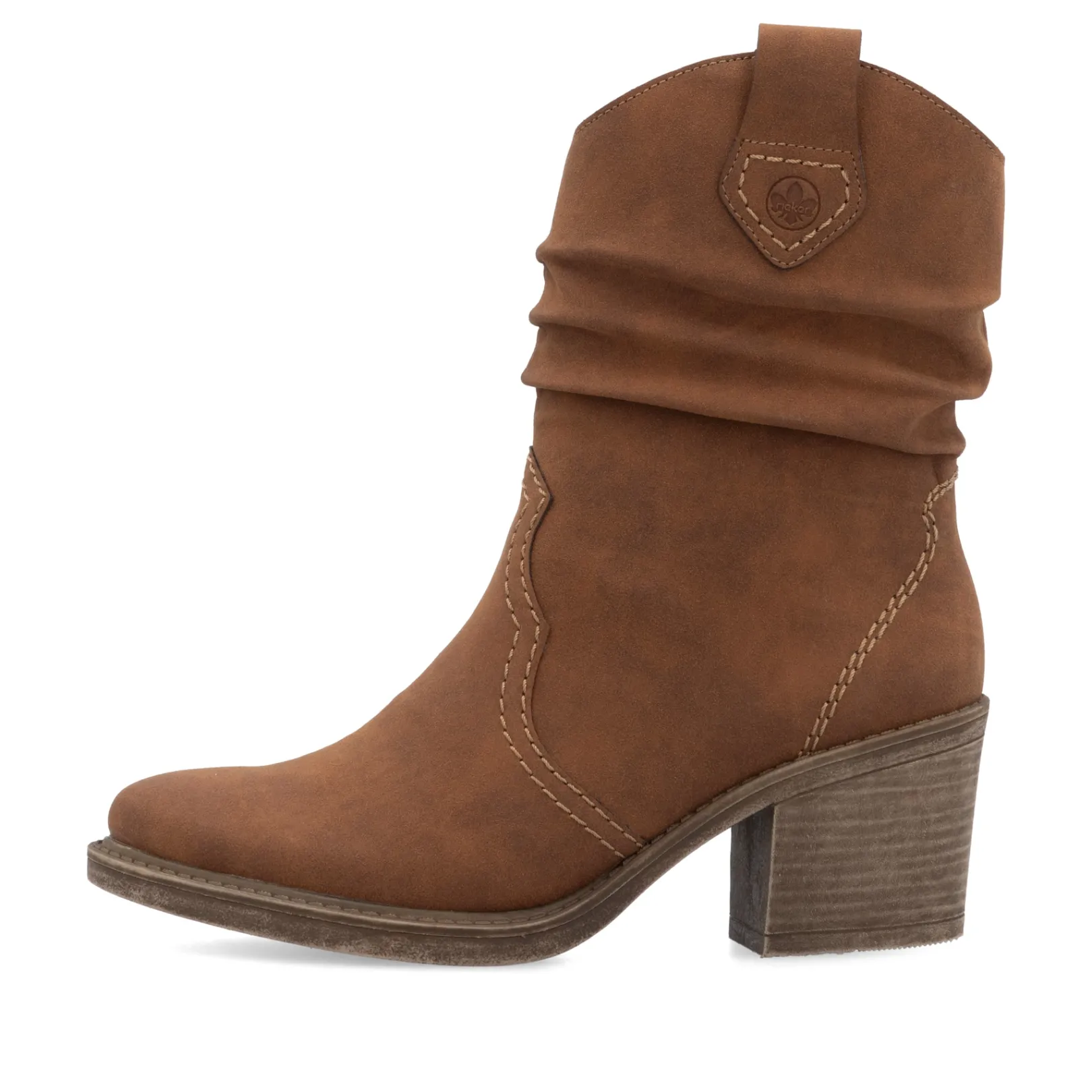 Rieker Stiefeletten & Boots<Damen Stiefeletten holz Braun