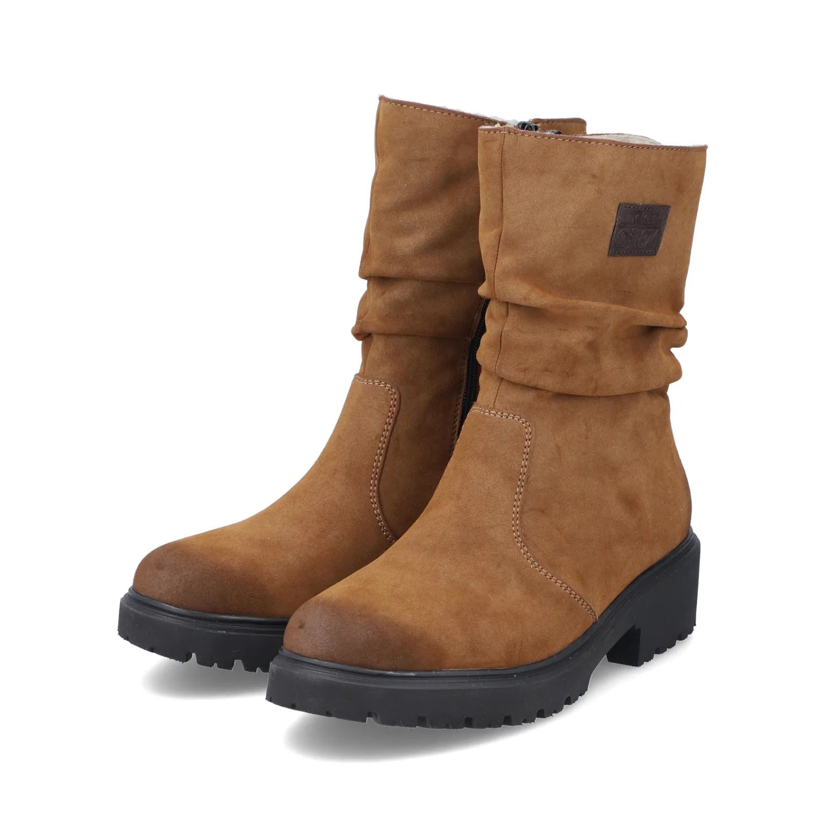 Rieker Stiefeletten & Boots<Damen Stiefeletten kamel Braun