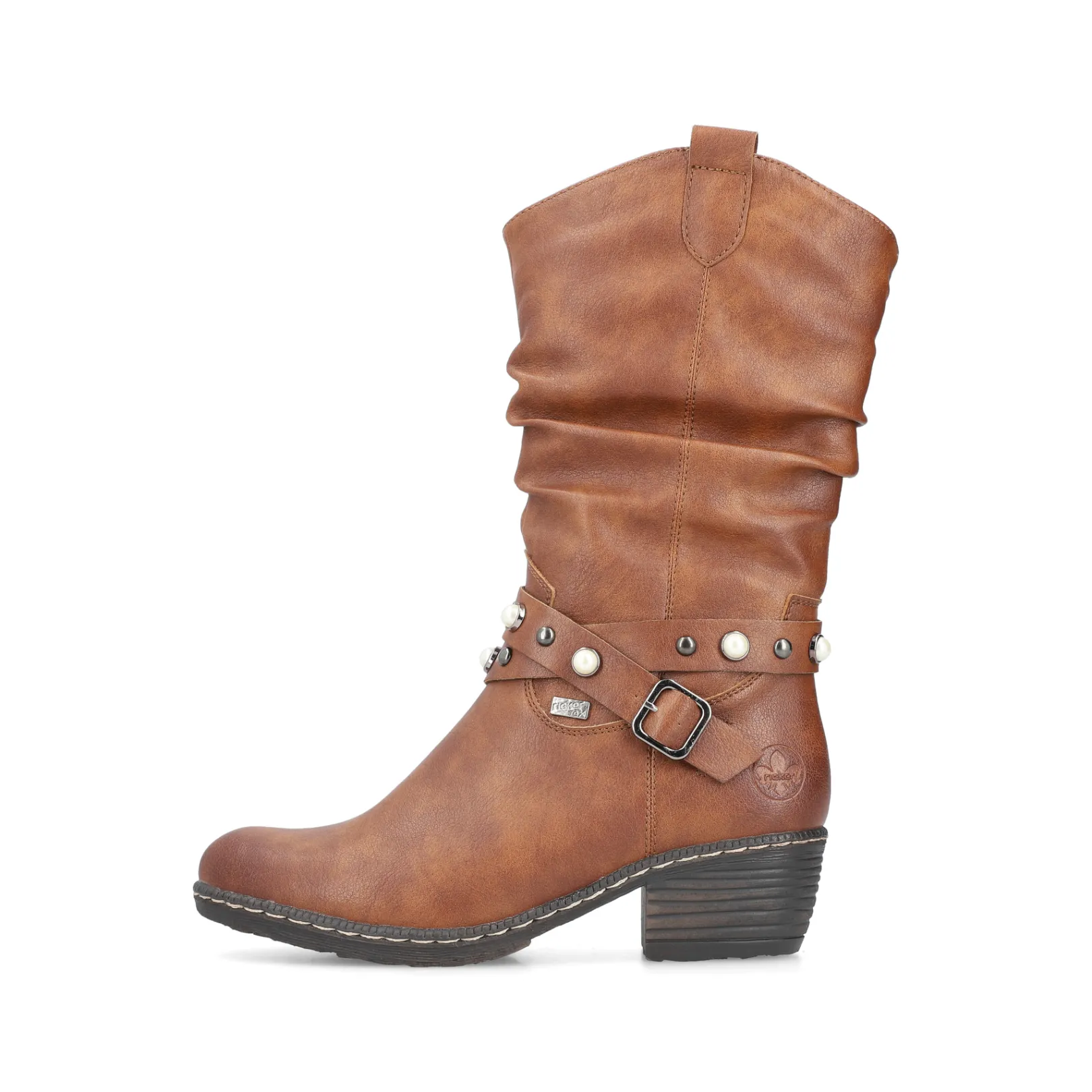 Rieker Stiefeletten & Boots<Damen Stiefeletten karamell Braun