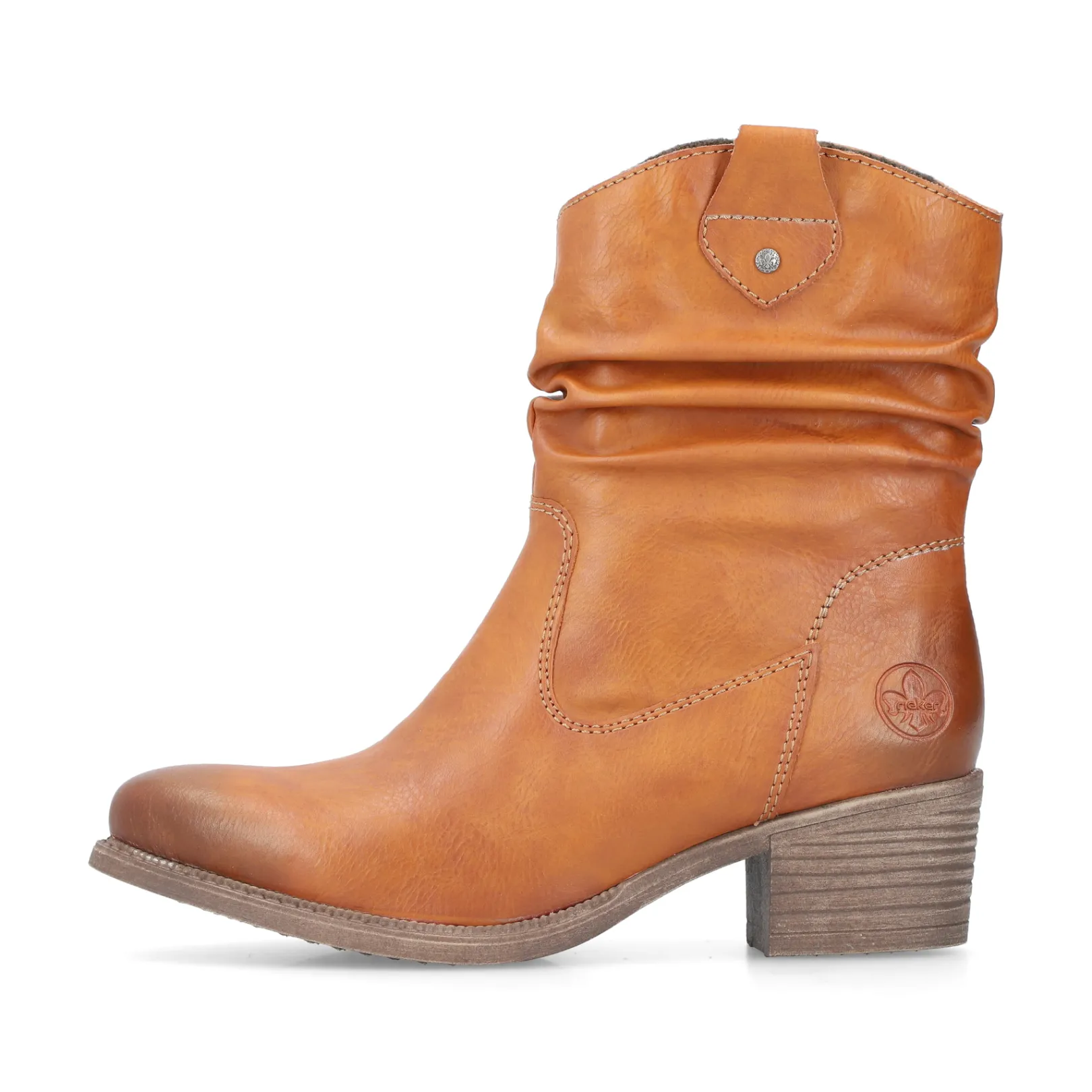 Rieker Stiefeletten & Boots<Damen Stiefeletten karamell Braun