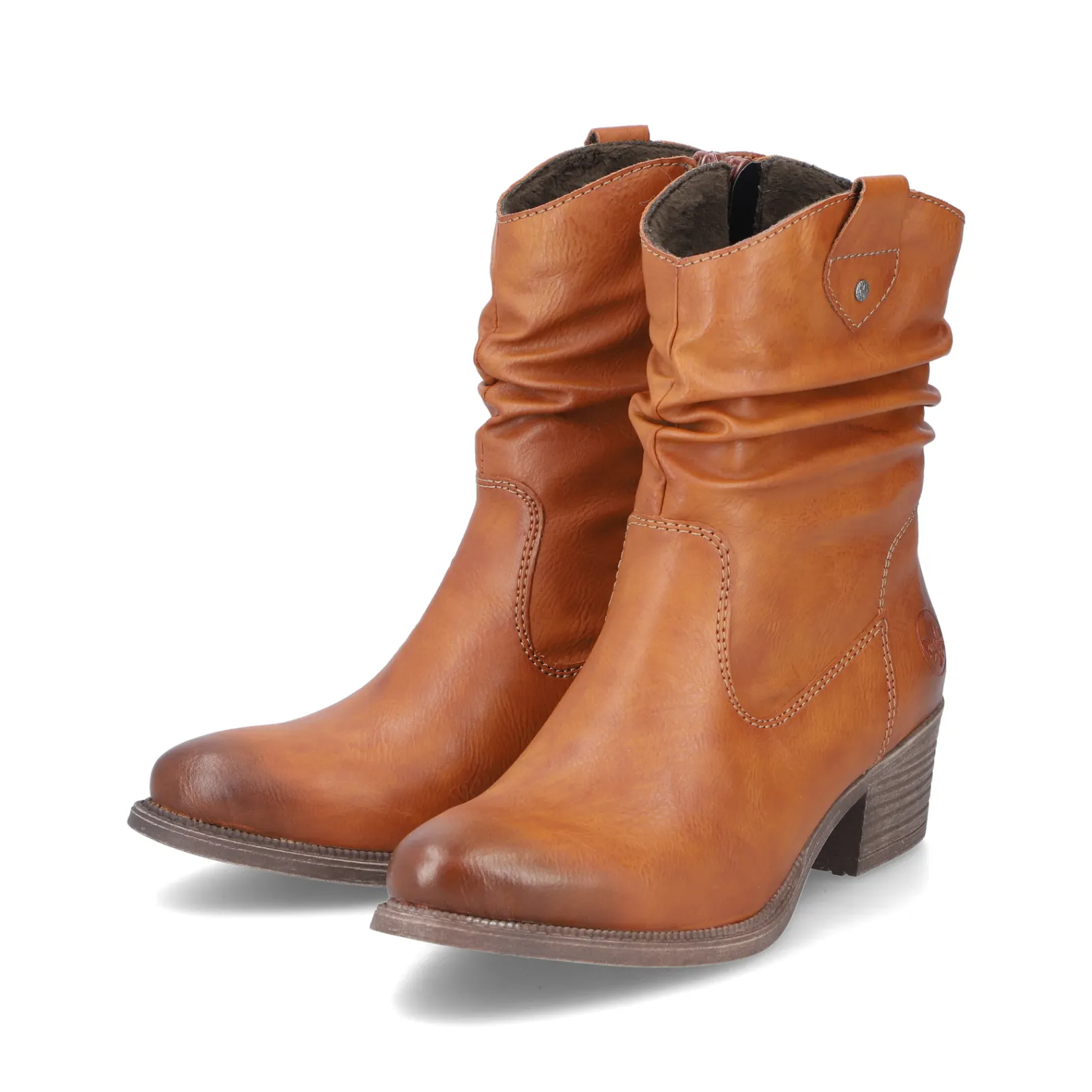 Rieker Stiefeletten & Boots<Damen Stiefeletten karamell Braun