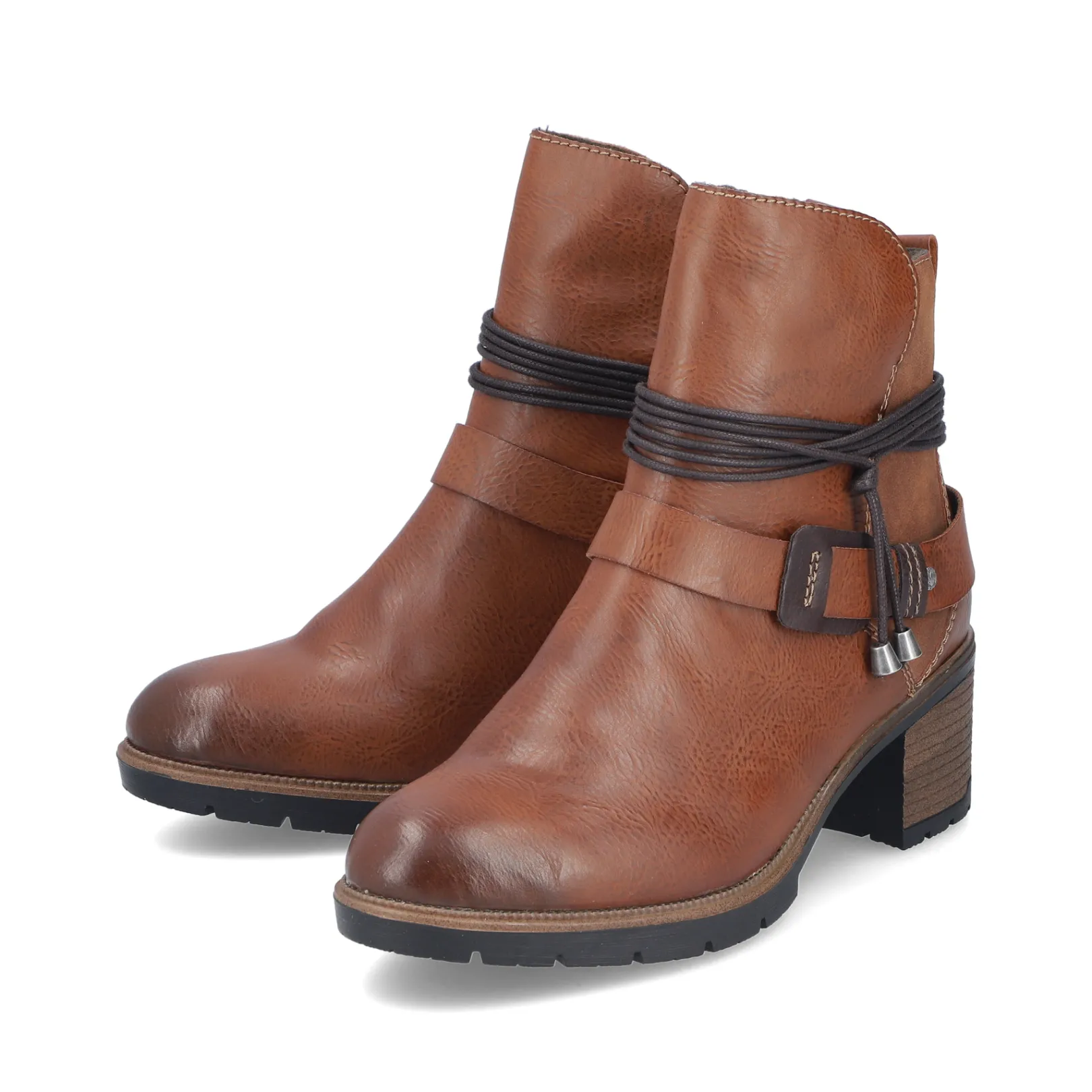 Rieker Stiefeletten & Boots<Damen Stiefeletten kastanien Braun