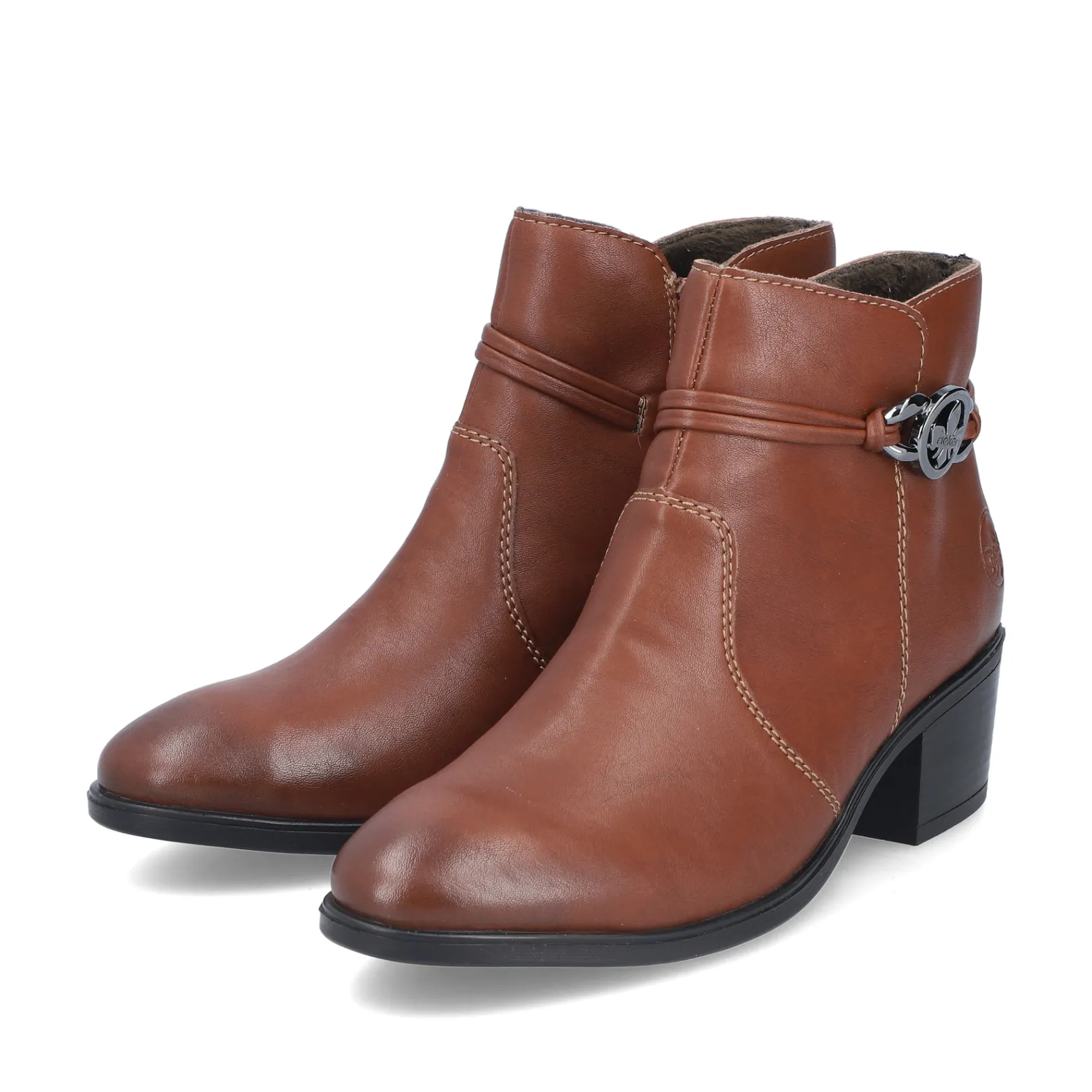 Rieker Stiefeletten & Boots<Damen Stiefeletten kastanien Braun