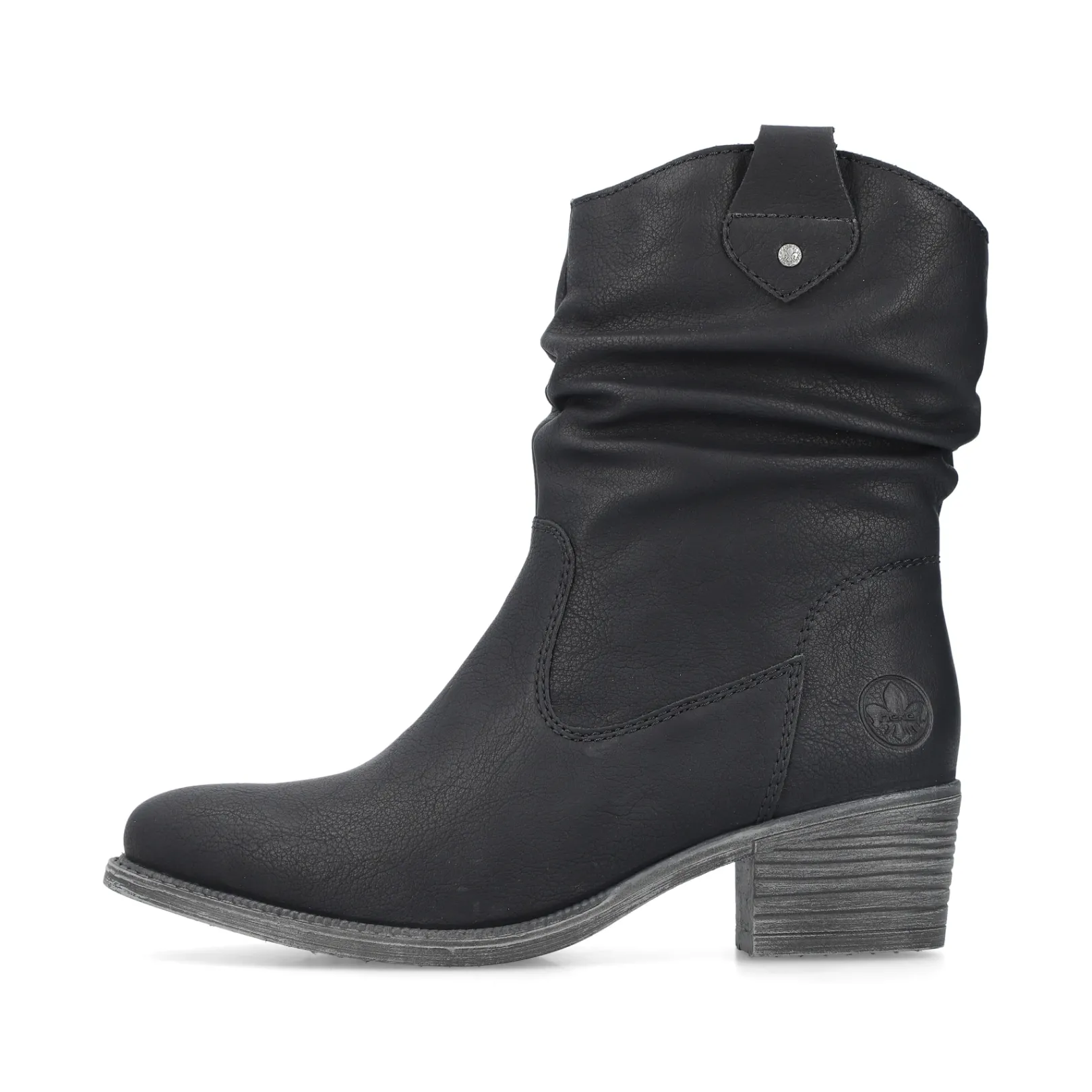 Rieker Stiefeletten & Boots<Damen Stiefeletten nacht Schwarz