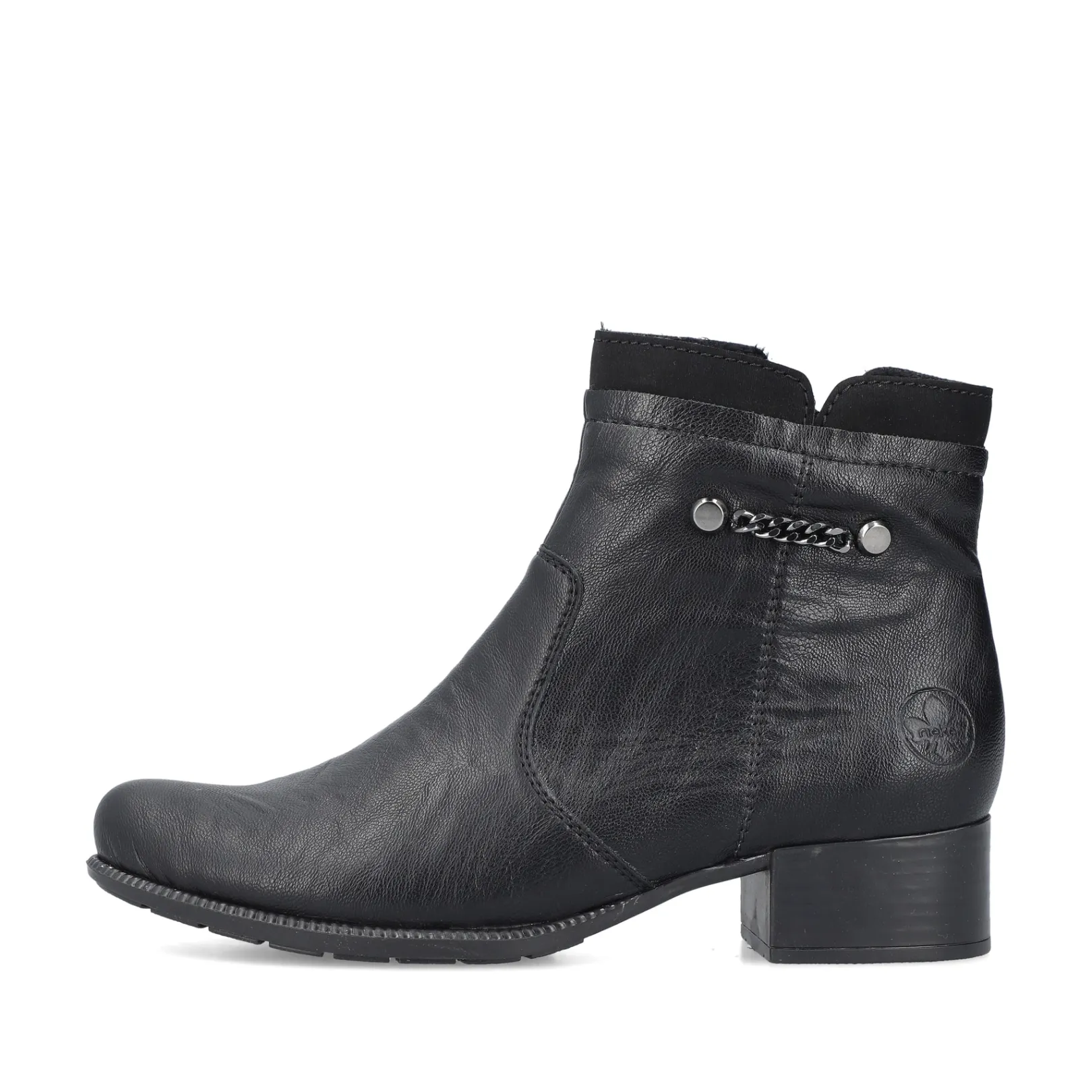 Rieker Stiefeletten & Boots<Damen Stiefeletten nacht Schwarz