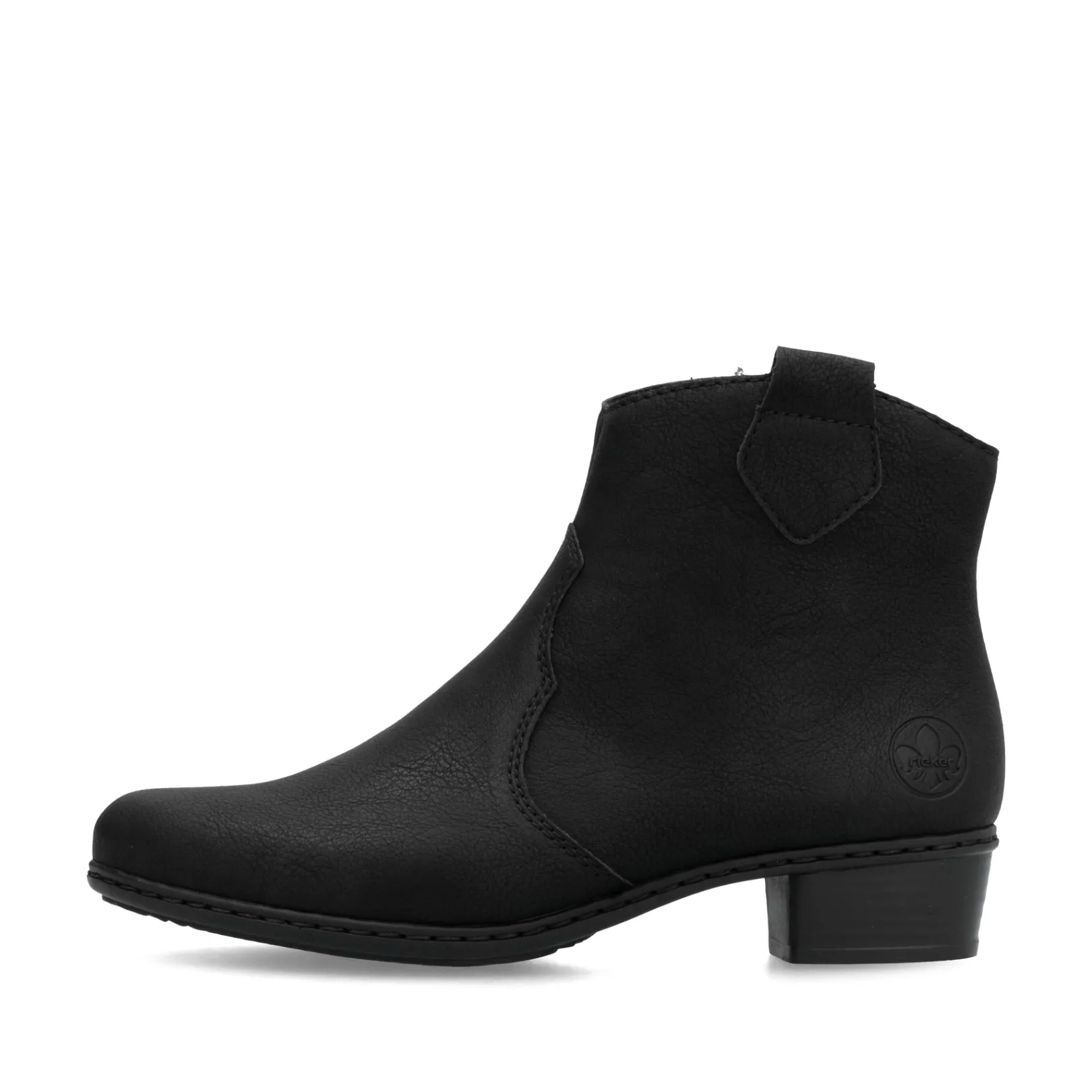 Rieker Stiefeletten & Boots<Damen Stiefeletten nacht Schwarz