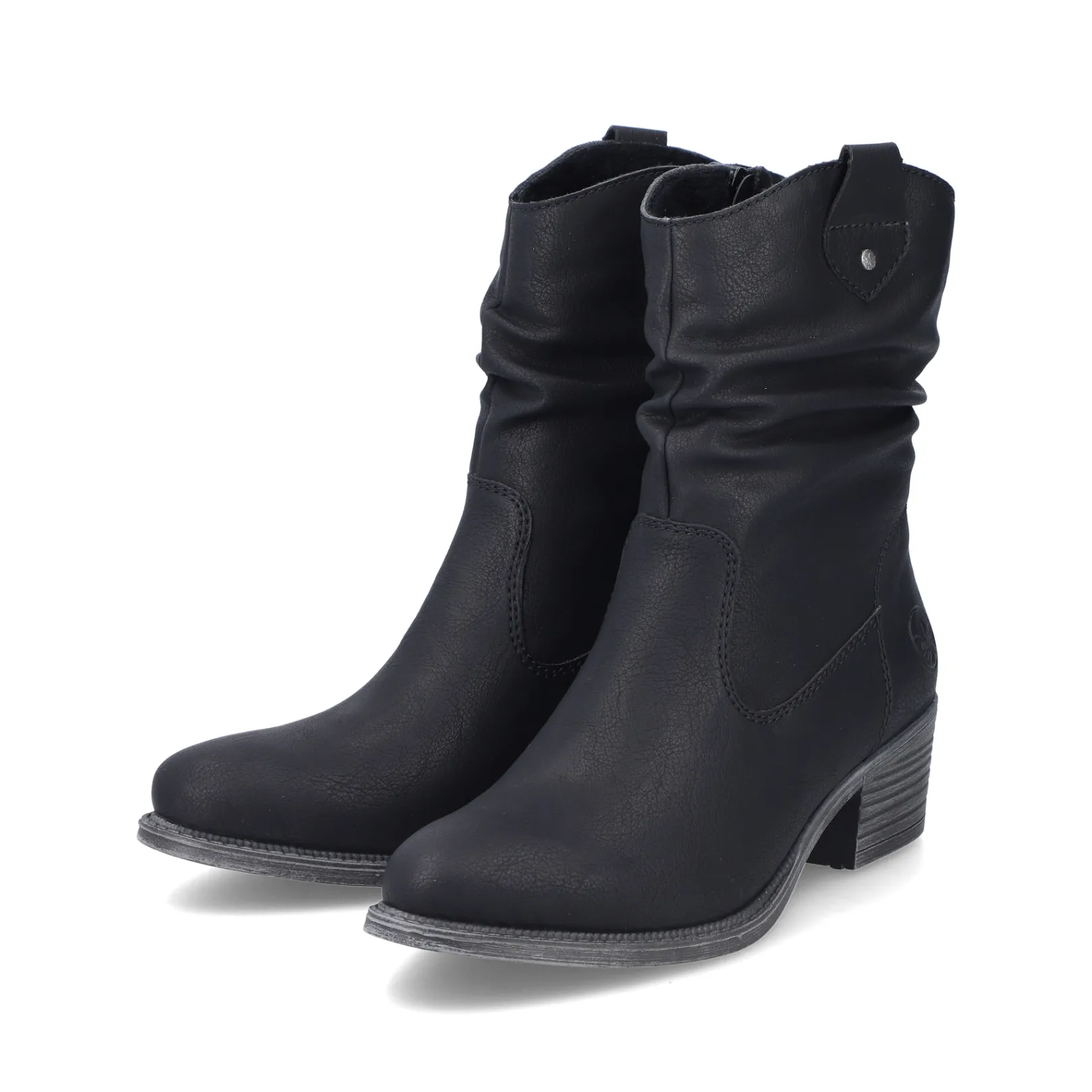 Rieker Stiefeletten & Boots<Damen Stiefeletten nacht Schwarz