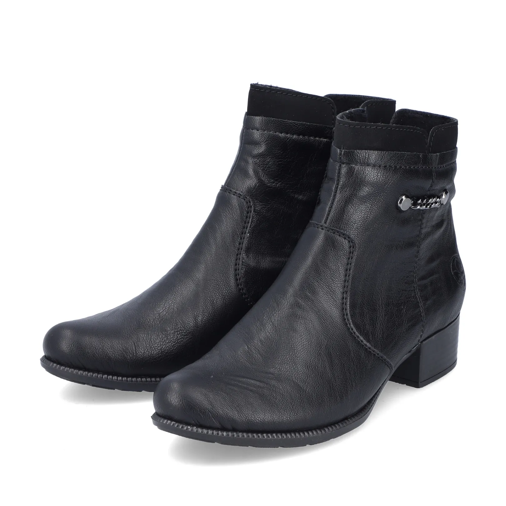 Rieker Stiefeletten & Boots<Damen Stiefeletten nacht Schwarz