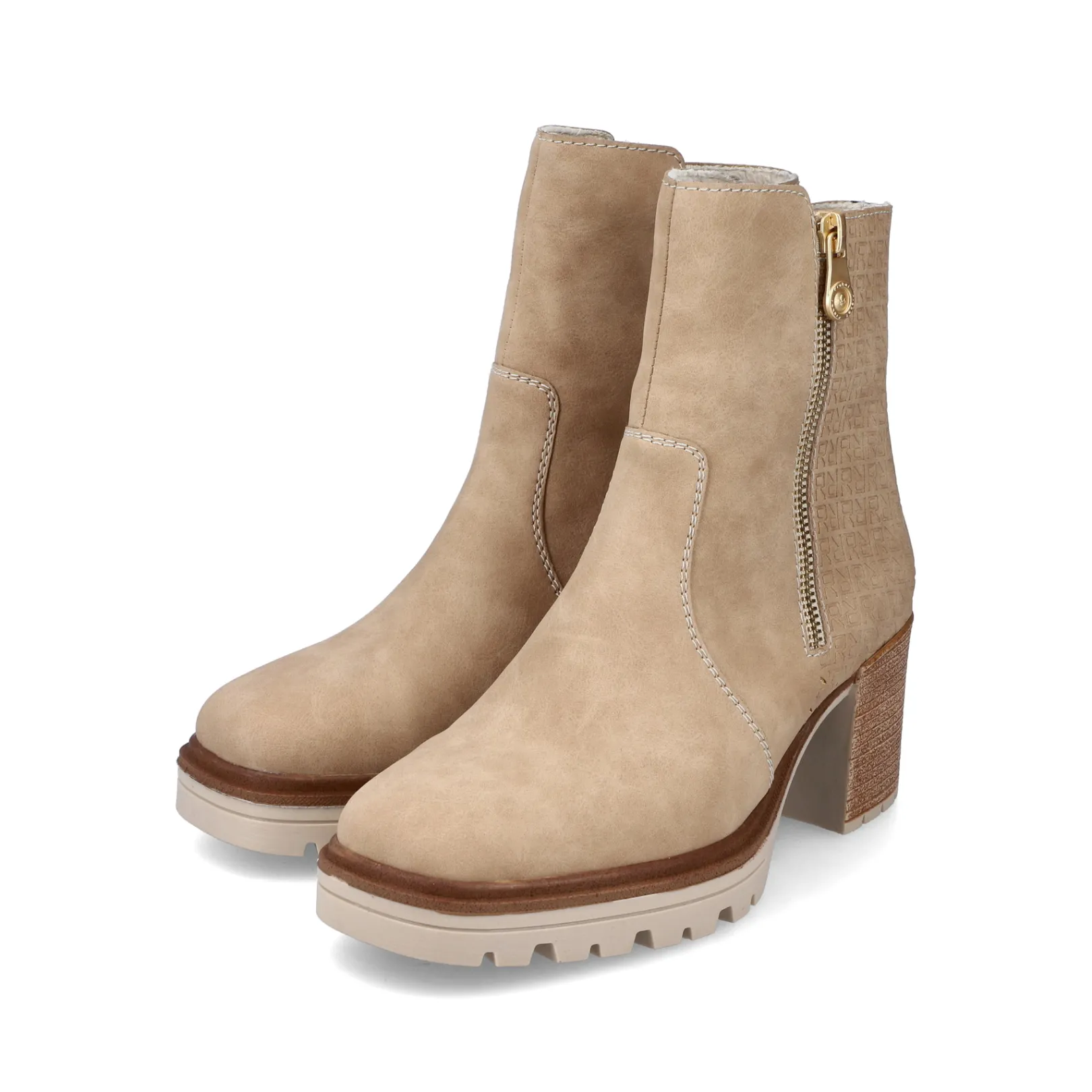 Rieker Stiefeletten & Boots<Damen Stiefeletten sand Beige