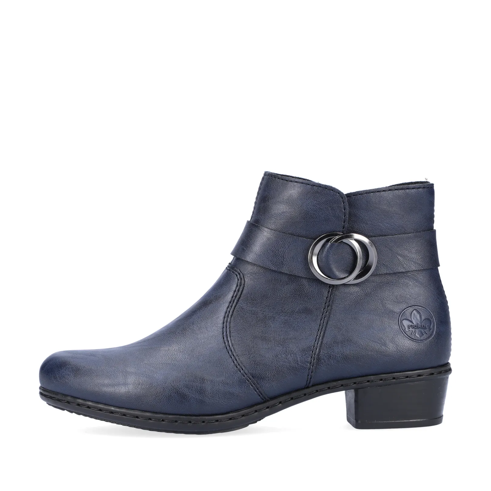 Rieker Stiefeletten & Boots<Damen Stiefeletten schiefer Blau