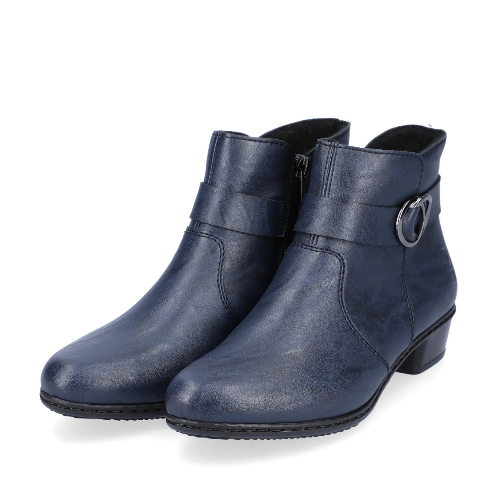 Rieker Stiefeletten & Boots<Damen Stiefeletten schiefer Blau