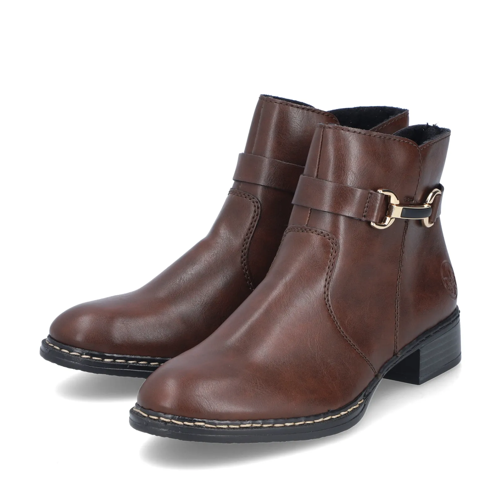 Rieker Stiefeletten & Boots<Damen Stiefeletten schoko Braun