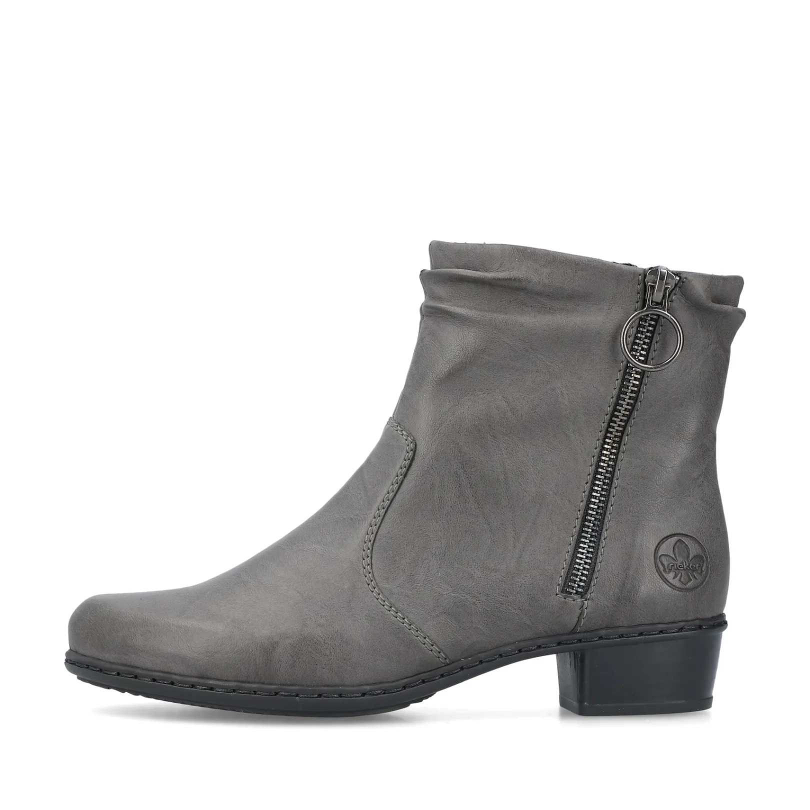 Rieker Stiefeletten & Boots<Damen Stiefeletten stein Grau