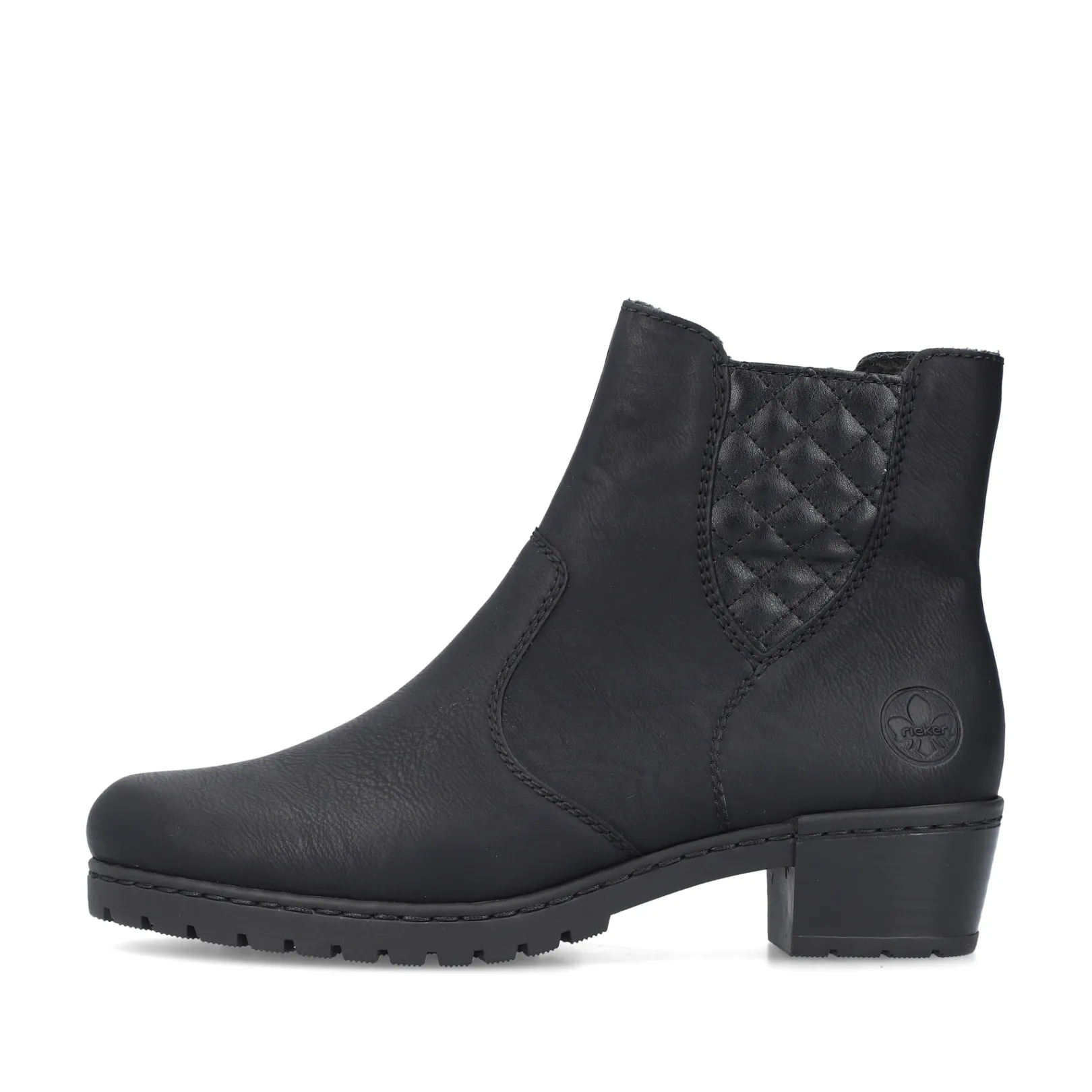 Rieker Stiefeletten & Boots<Damen Stiefeletten tief Schwarz