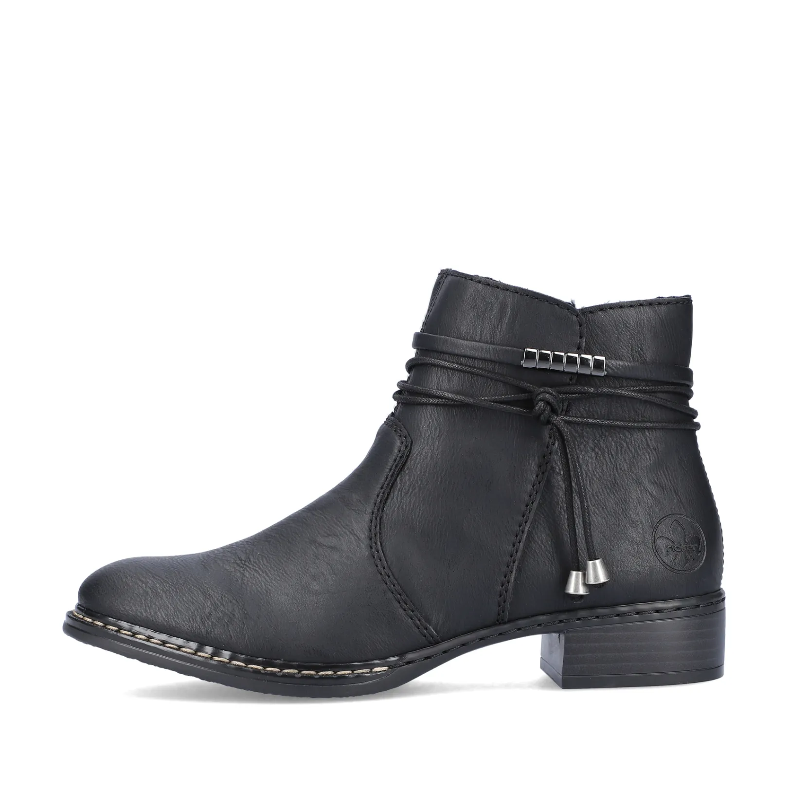 Rieker Stiefeletten & Boots<Damen Stiefeletten tief Schwarz