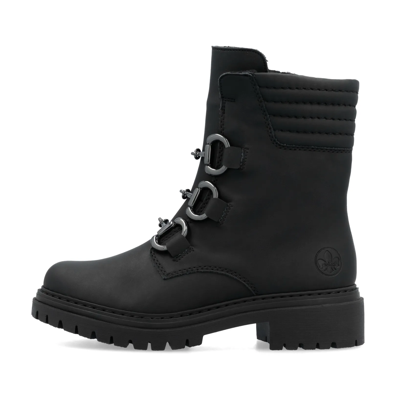 Rieker Stiefeletten & Boots<Damen Stiefeletten tief Schwarz